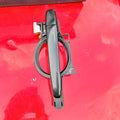 MITSUBISHI OUTLANDER 2010 FRONT PASSENGER SIDE DOOR EXTERIOR HANDLE BLUE D14