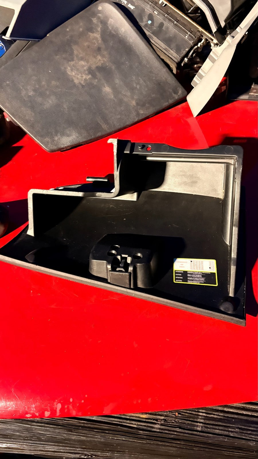 Fiat Grande Punto 2011 Glovebox Storage Compartment Assembly Door + Latch