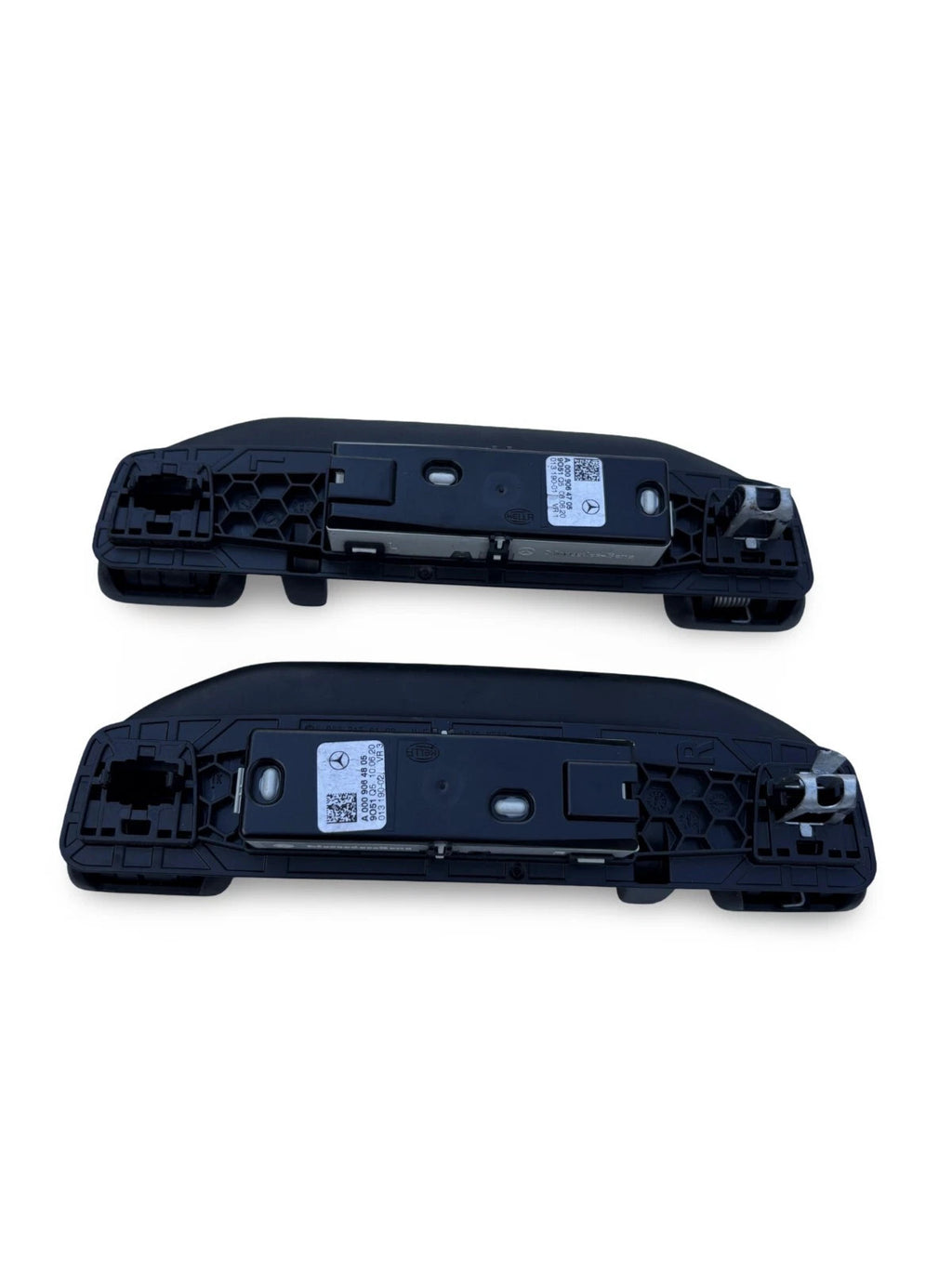 Mercedes A-Class W177 2018-2023 Rear Grab Handles With Light Pair L+R Black