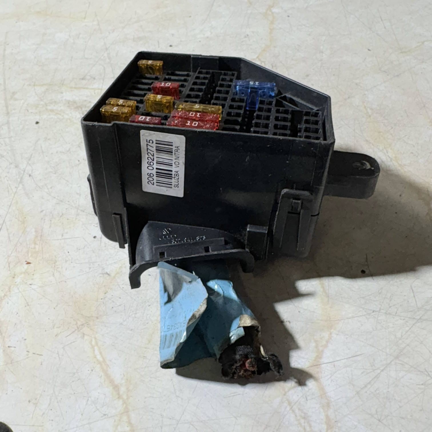VW PASSAT B6 2005 1.9 DIESEL MANUAL FUSEBOX RELAY 3C2941823 NSF