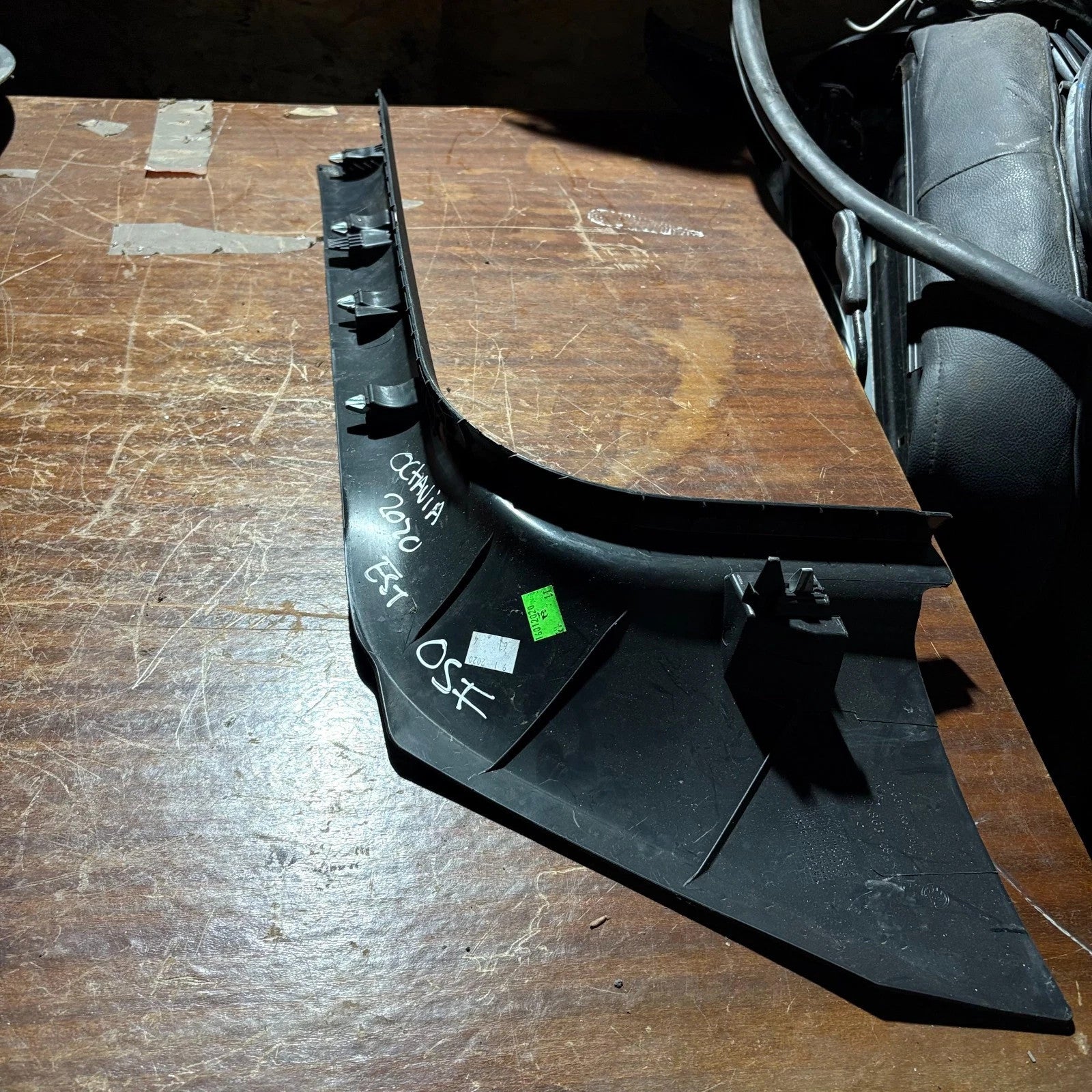 Skoda Octavia MK3 Estate 2013-2020 Front Right Driver Kick Panel Trim 5E0863484