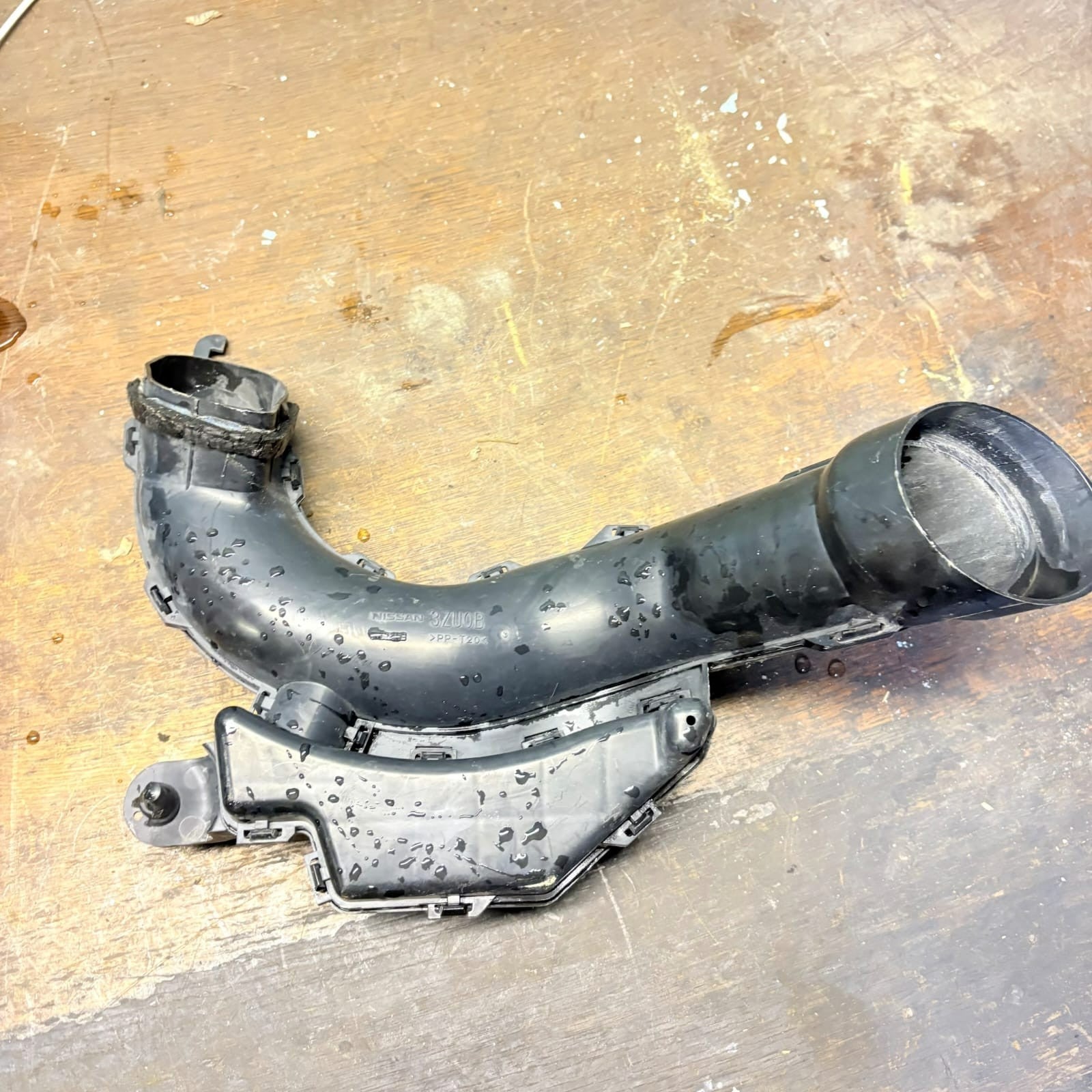 NISSAN PULSAR 1.2 PETROL AIR INTAKE INLET PIPE HOSE 3ZU0B 2015