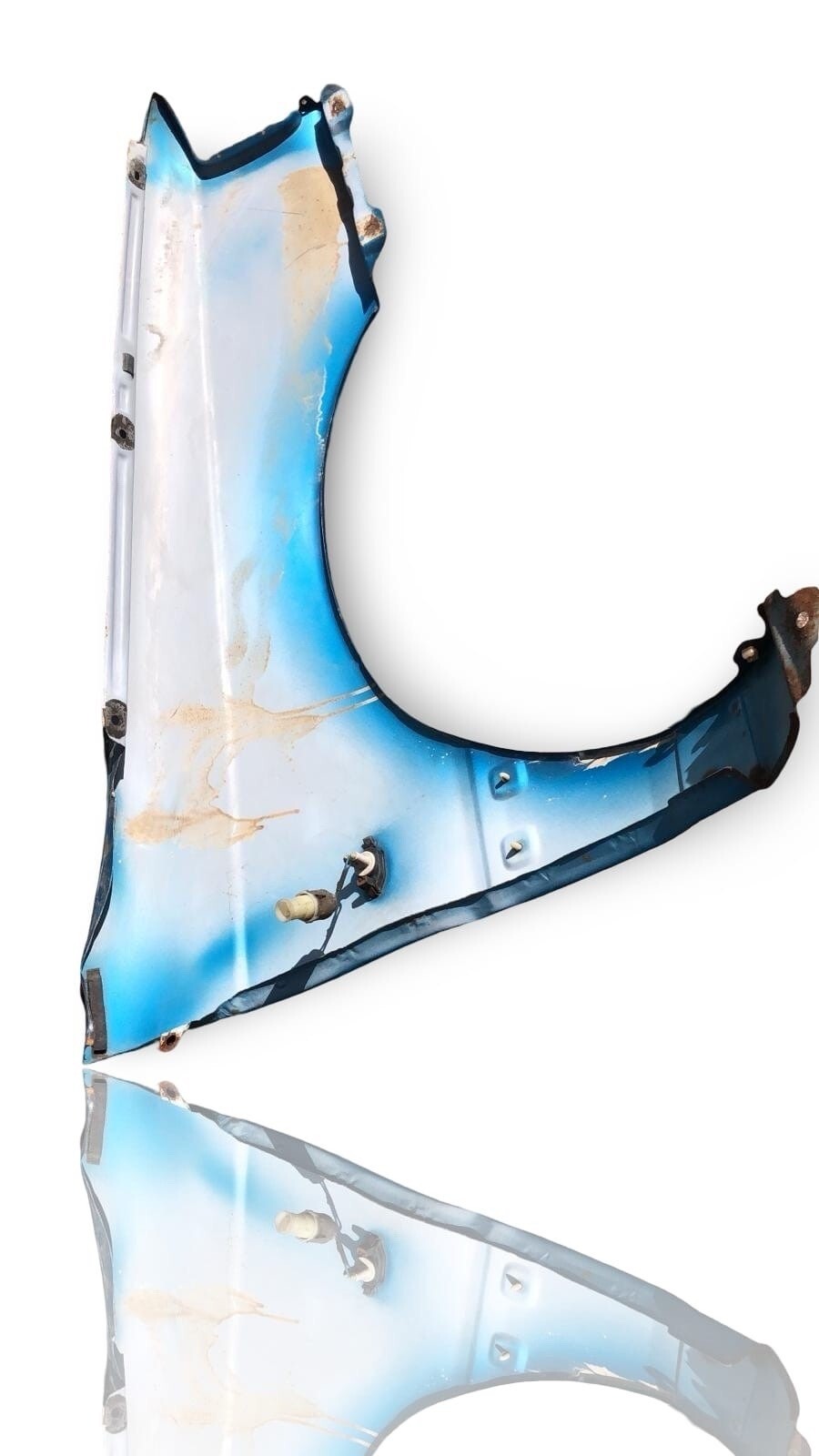 Hyundai Lantra J1 1994-1995 Front Left Wing Passenger Side NSF Blue Saloon
