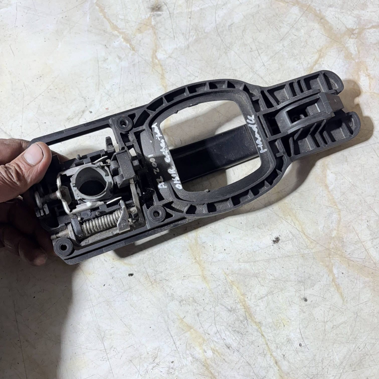 AUDI A2 2001 Door Handle Exterior Front Right Side 3B0837207F 3FZ OSR