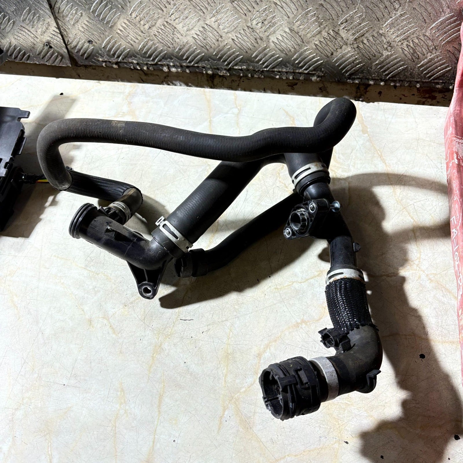 CITROEN DS3 2015 RADIATOR WATER COOLANT HOSE PIPES
