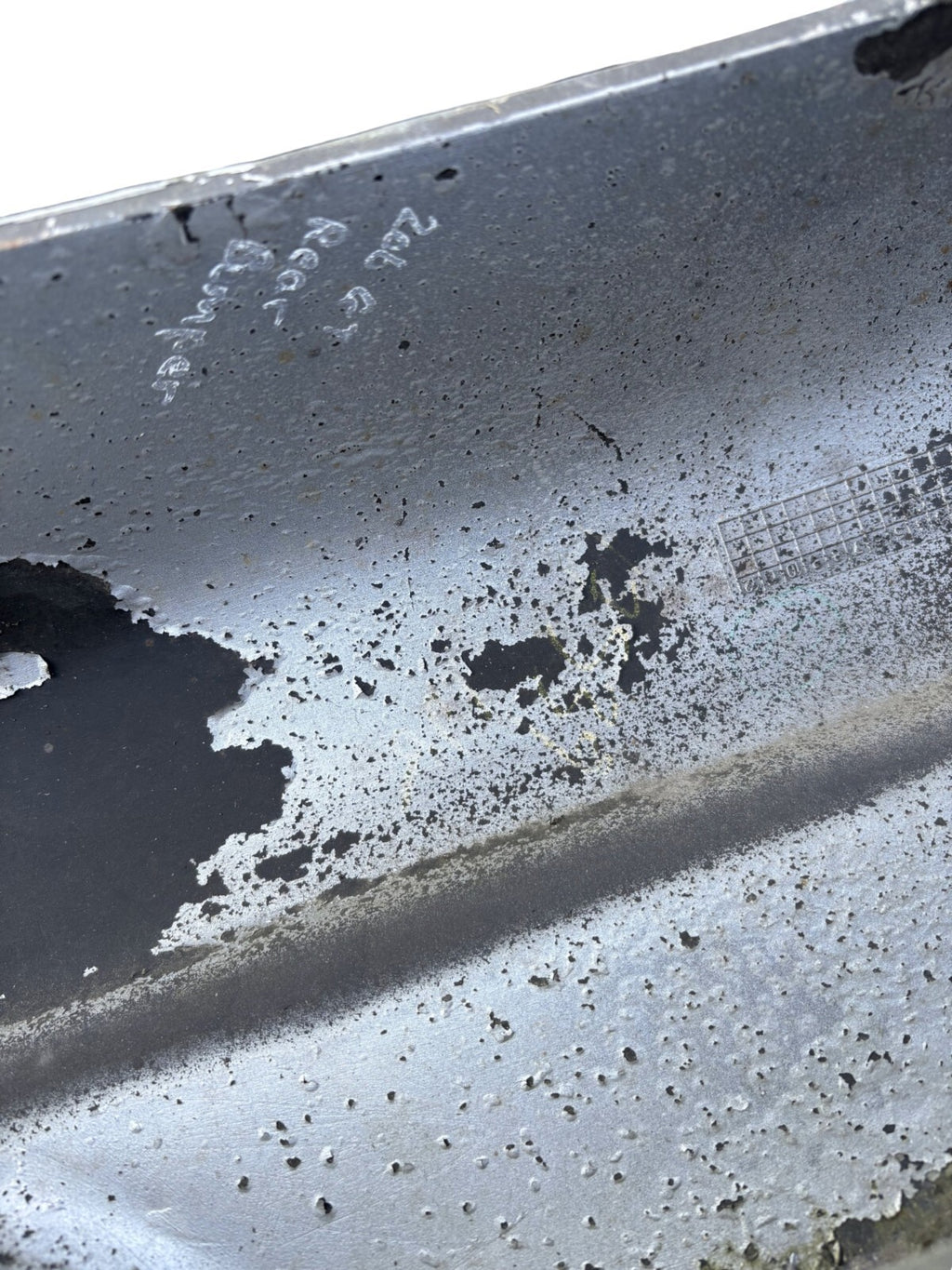 PEUGEOT 206 MK1 REAR BUMPER BARE 9747898177