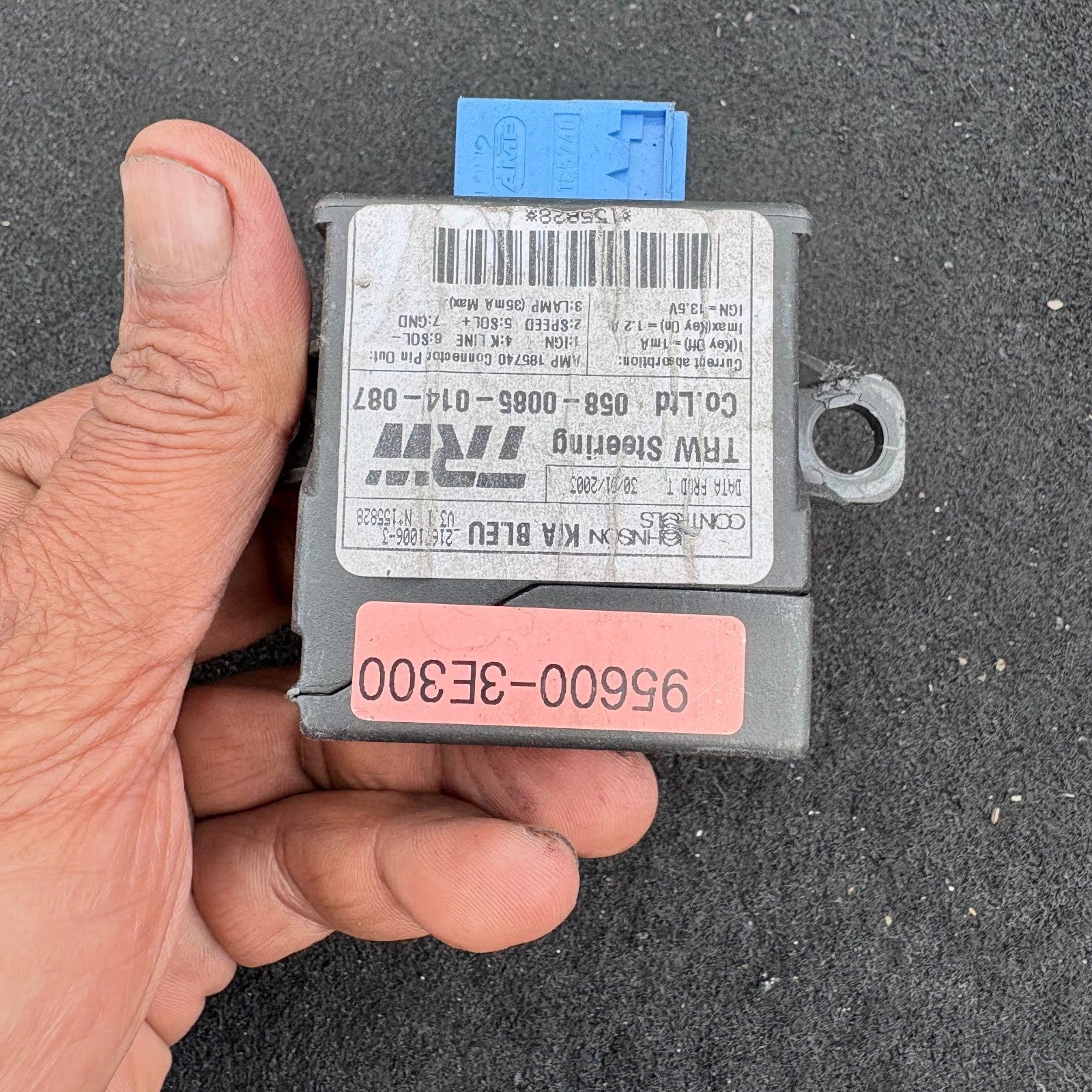 Kia Sorento 2.5 CRDi 2002-2006 5 Door TRW Power Steering Module 95600-3E300
