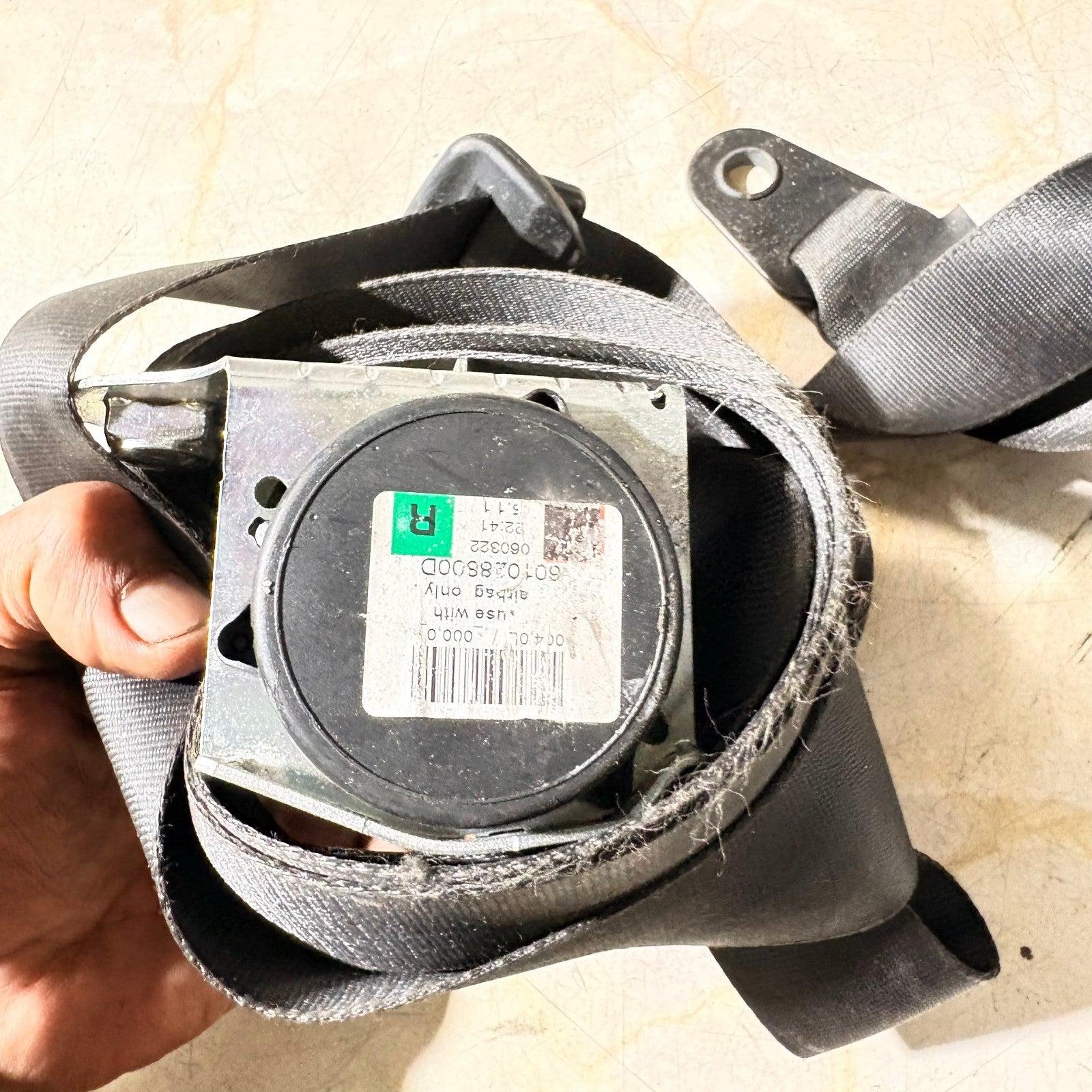 Mini Cooper R56 2006-2010 Offside Driver Front Seat Belt 601028800D