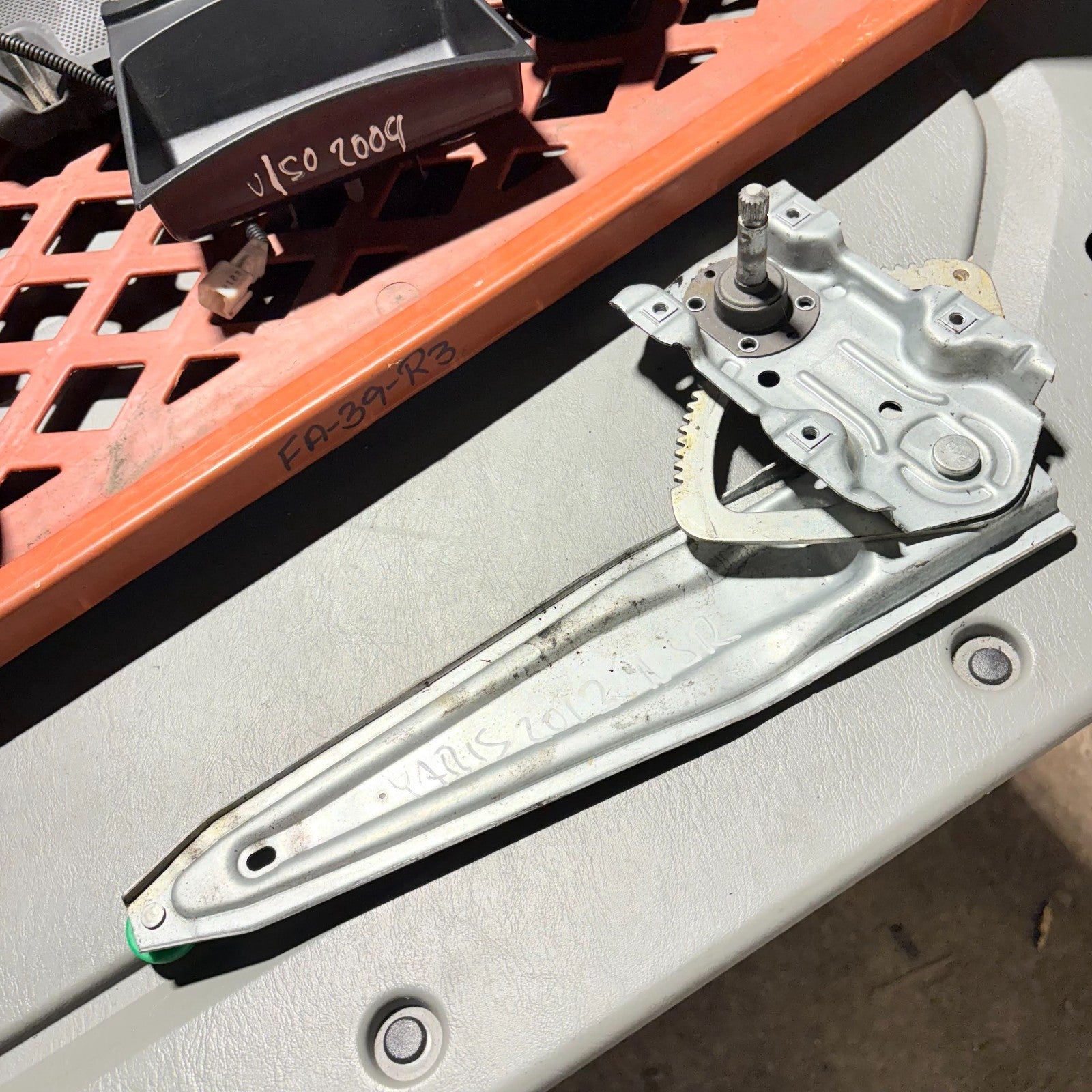 TOYOTA YARIS 2011-2014 XP30 PASSENGER LEFT REAR WINDOW REGULATOR
