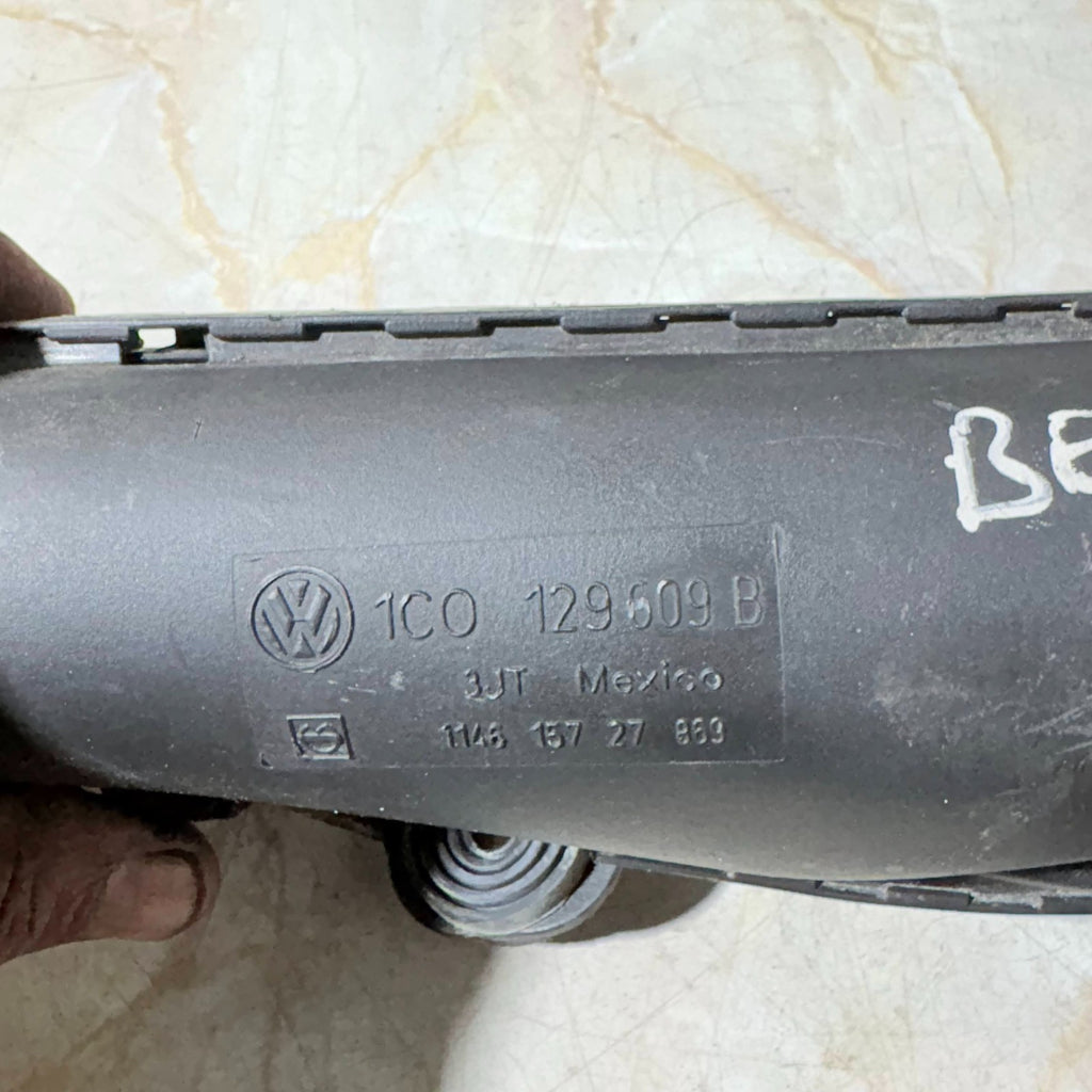 Volkswagen BEETLE 9C Air Intake Manifold Pipe 1C0129609B 2006