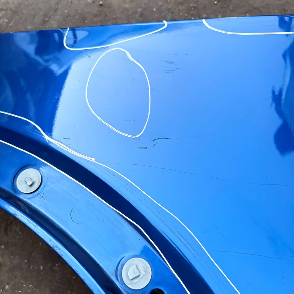 MINI Cooper One R50/R53 2002-2006 Front Right Wing Fender Side Repeater O/S Blue