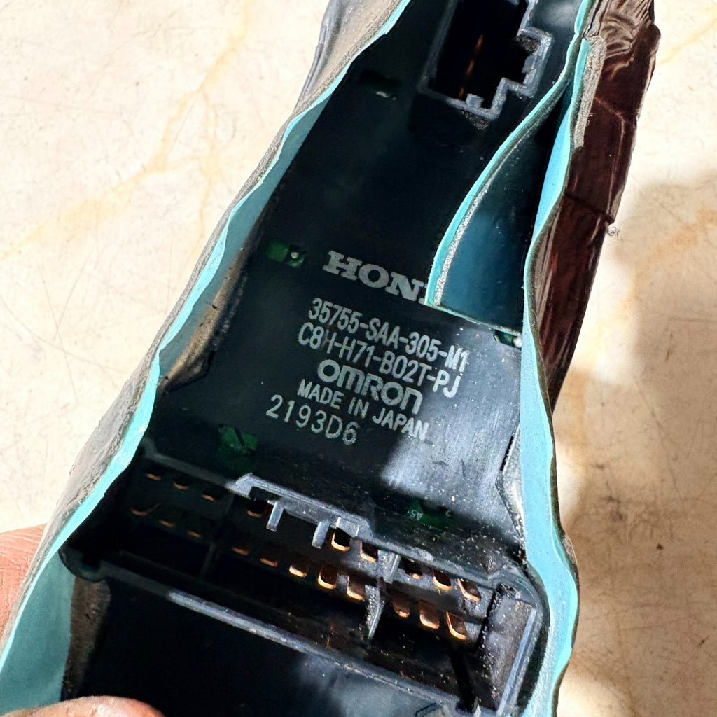 HONDA JAZZ GD 2005-2008 DRIVER WINDOW SWITCH 35755-SAA-305-M1 FRONT RIGHT