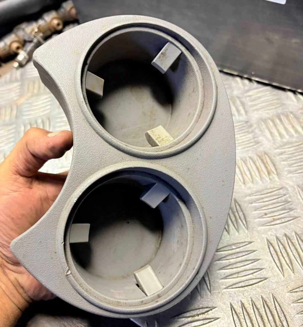 VW New Beetle 2002-2010 Centre Console Front Drinks/Cup Holder Grey 1C2862531B