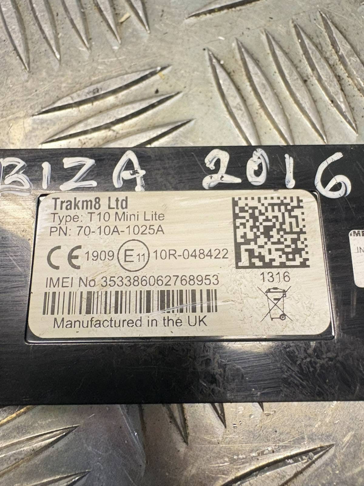 TOYOTA AYGO MK1 GPS CONTROL MODULE ECU UNIT 70-10A-1025A 2016