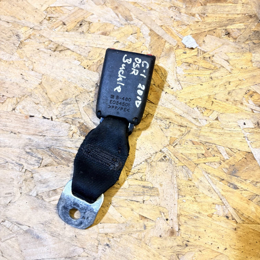 CITROEN C1 2014-2018 HATCHBACK DRIVER REAR SEAT BELT STALK BUCKLE E034501