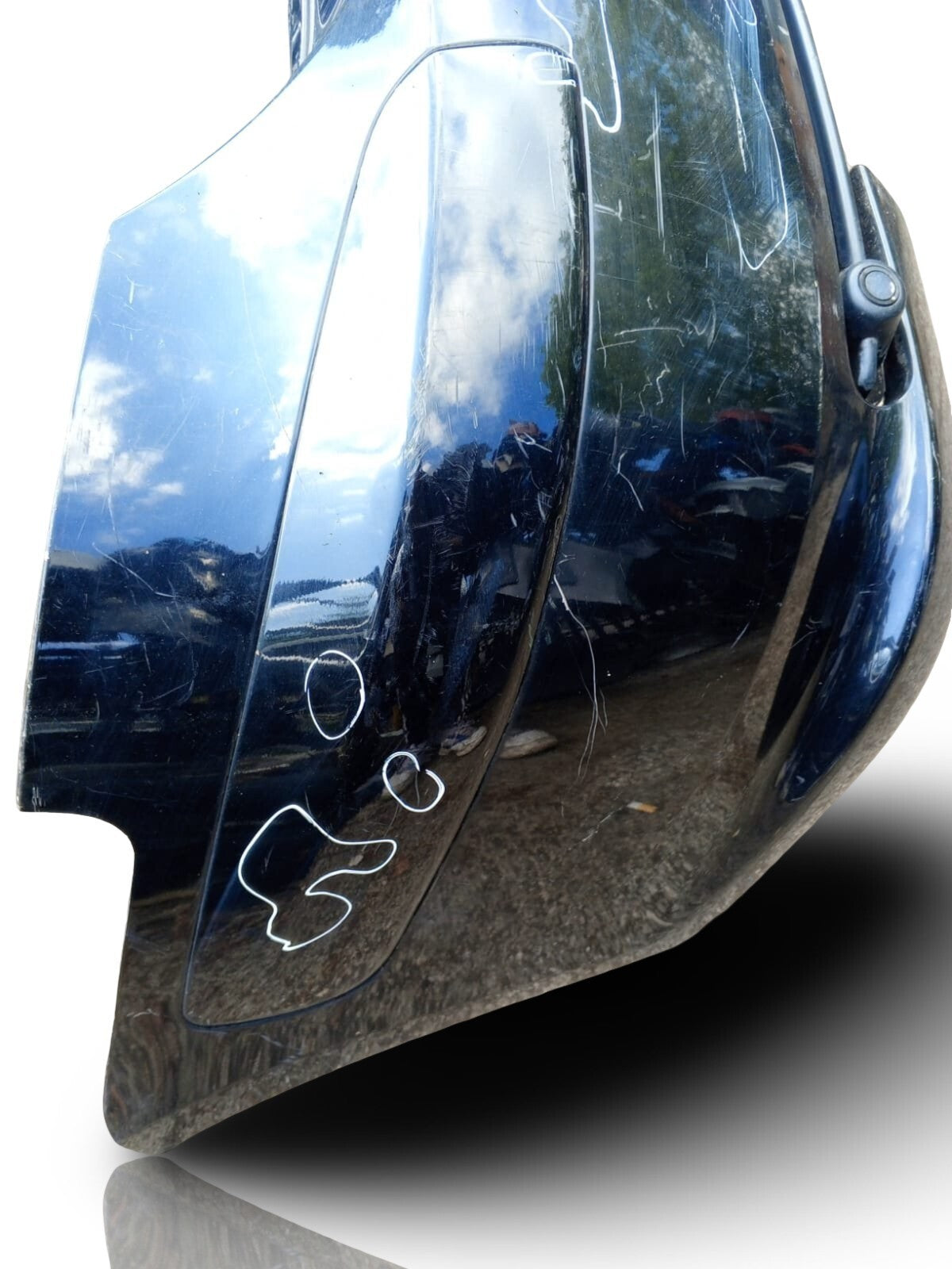 PEUGEOT 307 CC CABRIO COUPE REAR BUMPER PANEL 9641963177 03-05 S1 PRE-FACELIFT