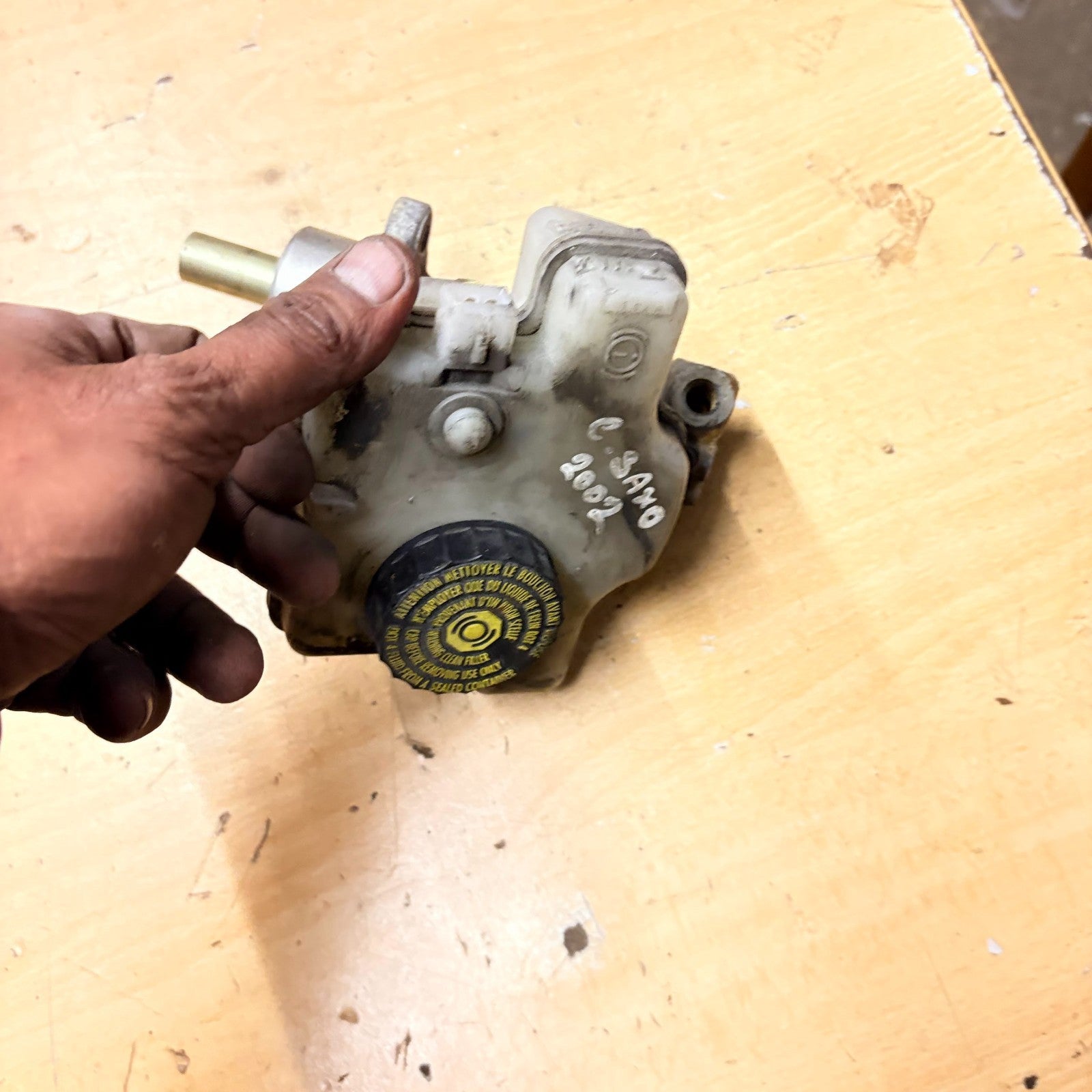 CITROEN SAXO 1996-2003 BRAKE MASTER CYLINDER & RESERVOIR TANK 9633025580