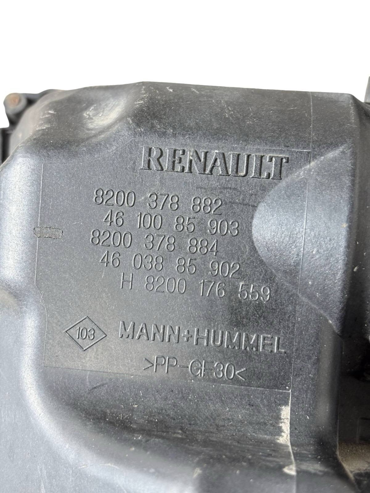 RENAULT MEGANE MK2 1.9 DCI DIESEL AIR CLEANER INTAKE FILTER BOX CASE 8200378882