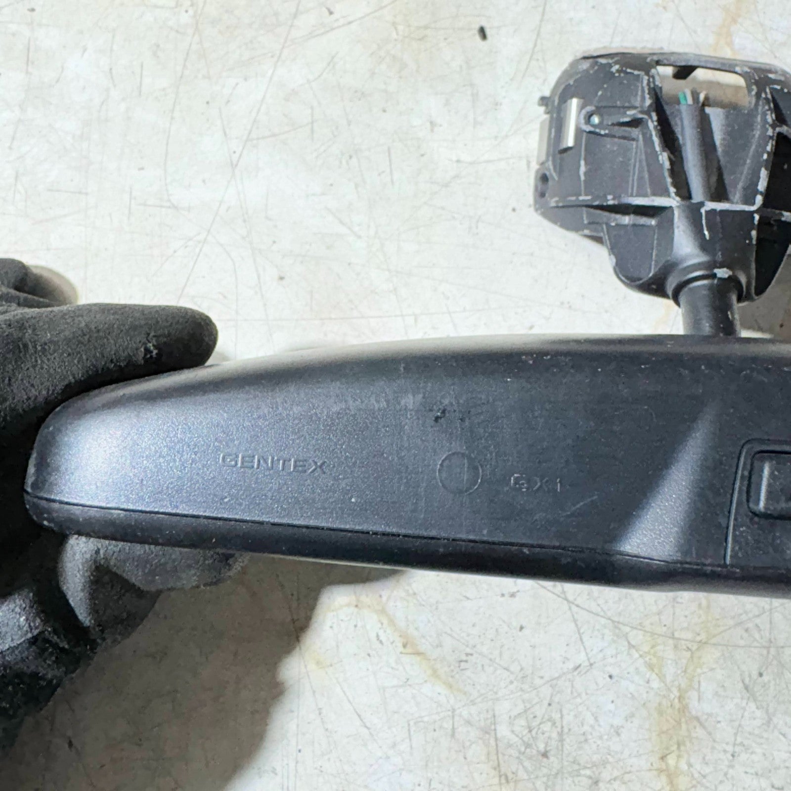 2008 SKODA OCTAVIA AUTO DIMMING INTERIOR REAR VIEW MIRROR E11 015610