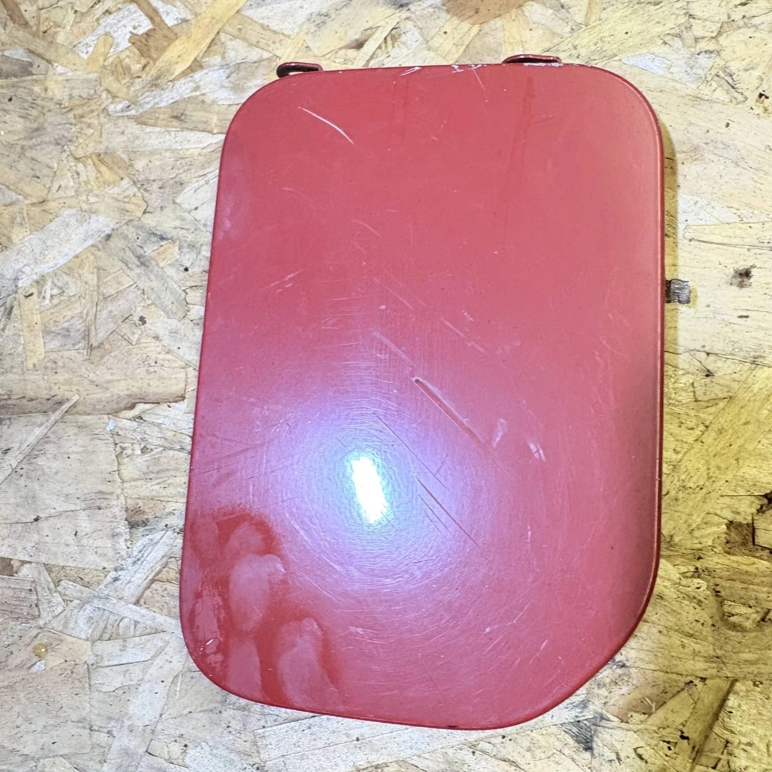 Fiat Ducato Peugeot Boxer Citroen Relay Red Fuel Filler Flap Cover 2006-2014