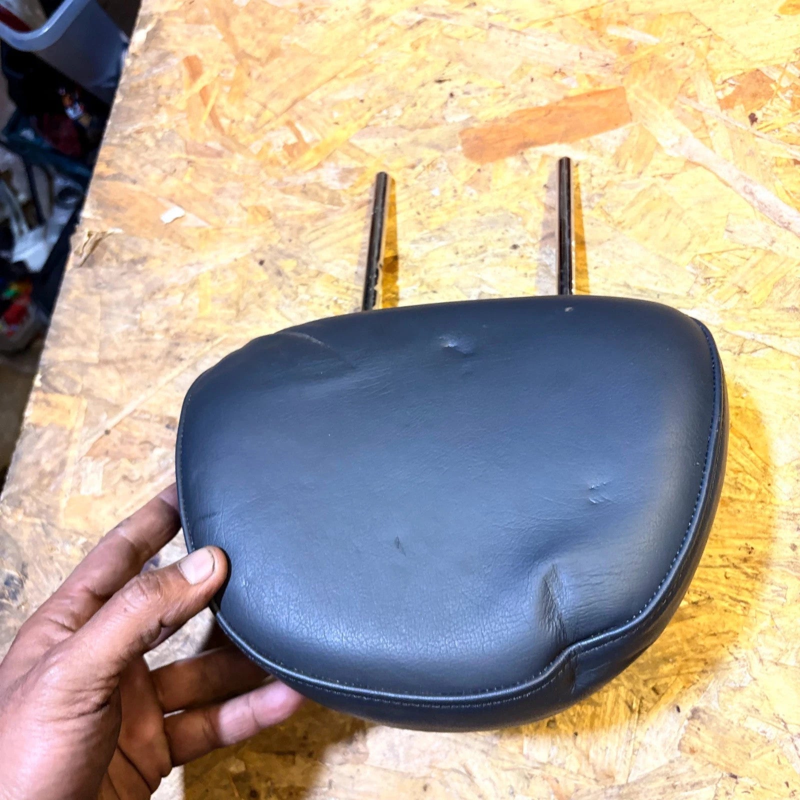 Mini Cooper S R52 Driver Side Offside RHD Front Headrest Leather 2004-2008