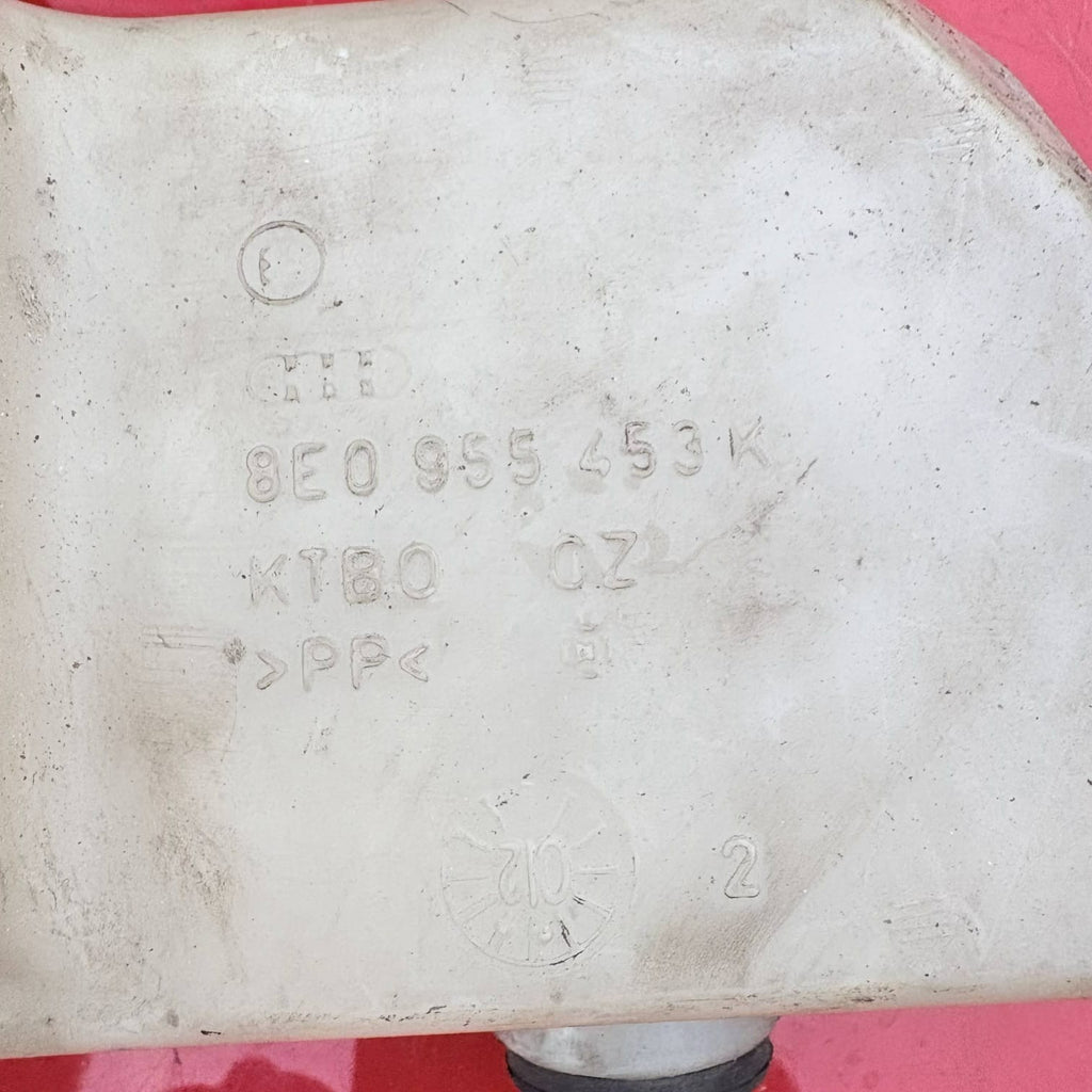 AUDI A4 B6 Window Washer Fluid Tank 8E0955453K 2.0 Petrol 96kw 2002