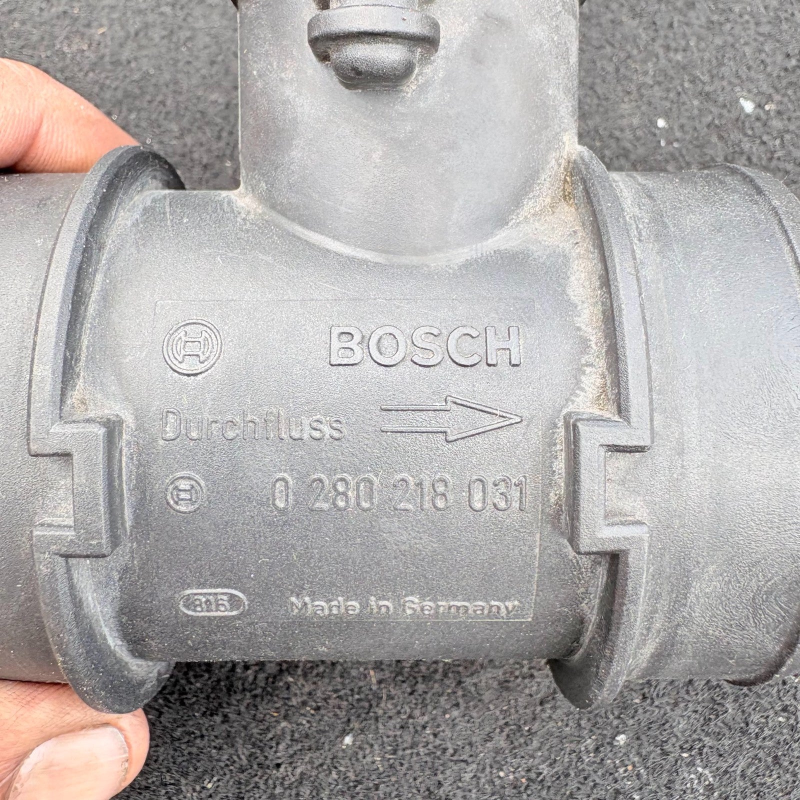 Vauxhall Corsa 2003 Airflow meter Bosch 0280218031