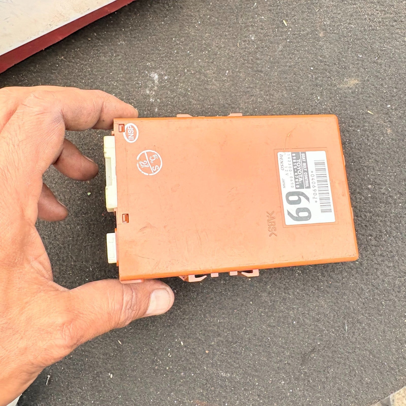 TOYOTA PRIUS 2015 Control Unit Denso 89815-47010