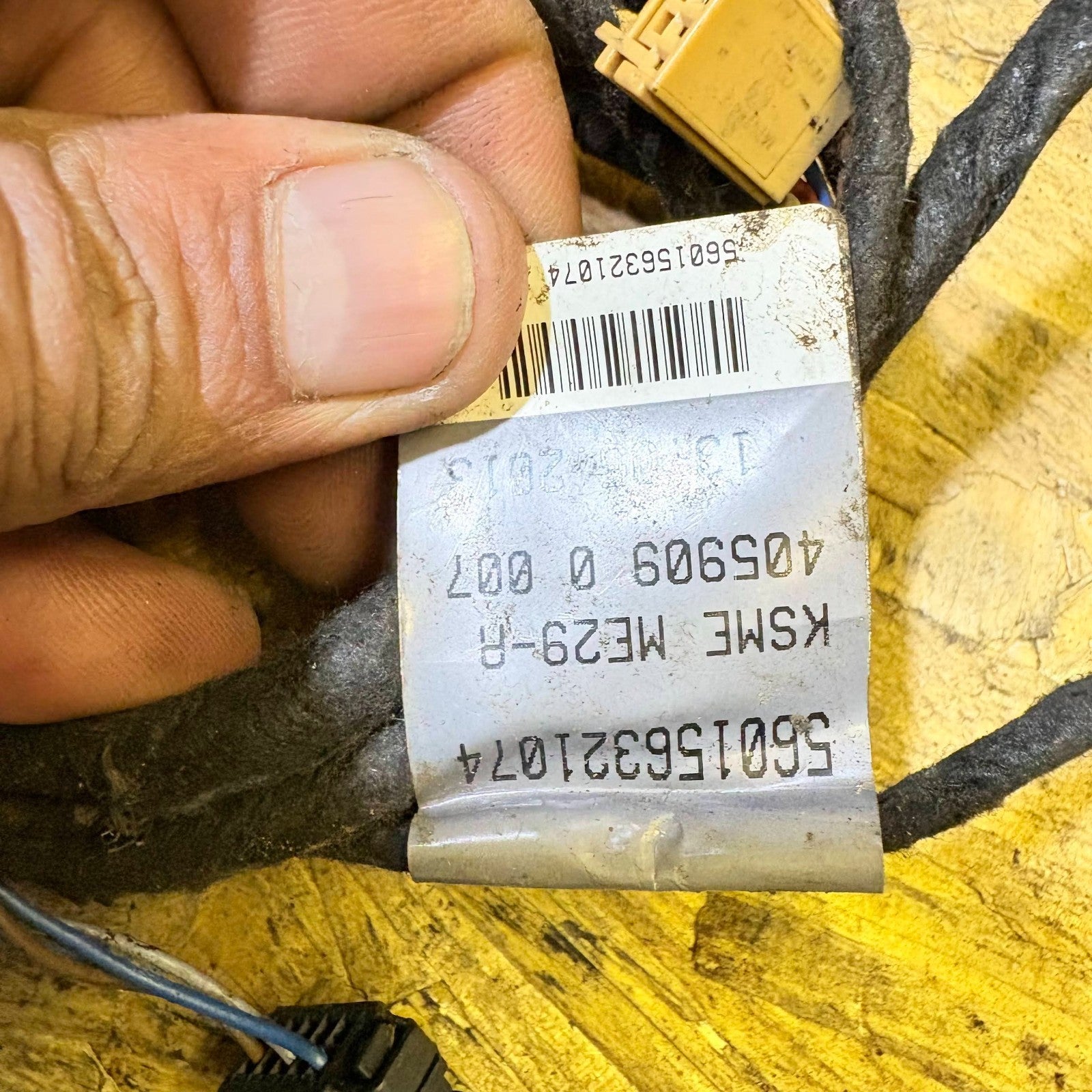 2015 AUDI A4 B8 FRONT RIGHT DOOR PANEL WIRING HARNESS LOOM-8K0 971 035 AR