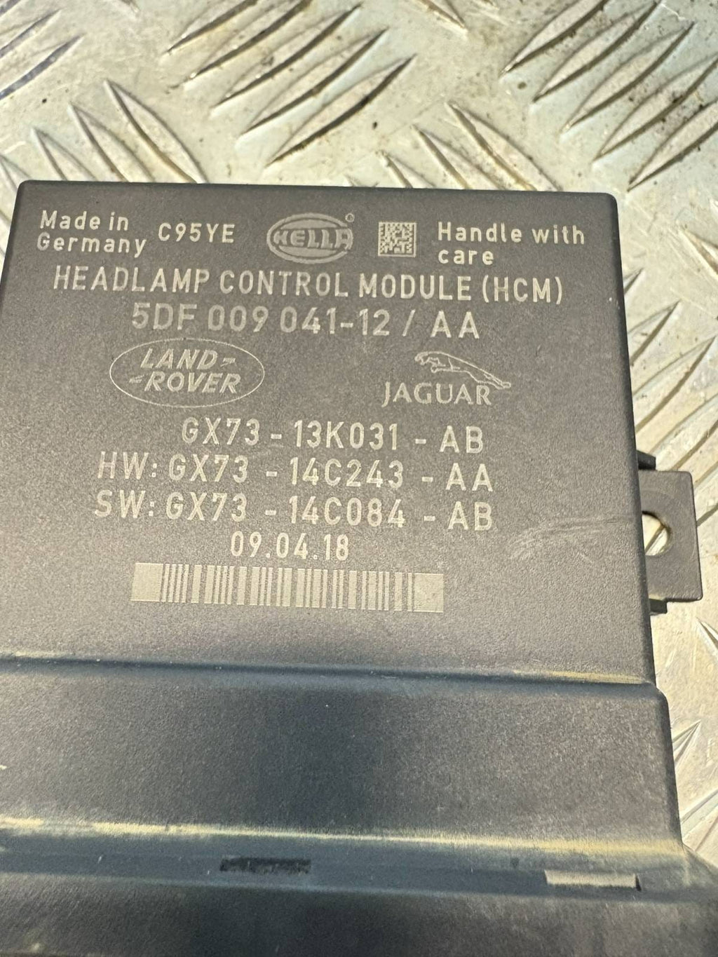 VW AUDI ŠKODA SEAT HEADLIGHT CONTROL UNIT LIGHT RELAY 5J0907357 D.-TEST CAR 2018