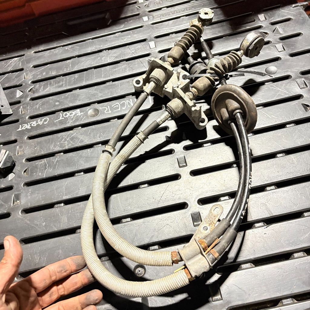 HONDA JAZZ 2008-2015 5 SPEED MANUAL GEAR LINKAGE CABLES 54310TF00032