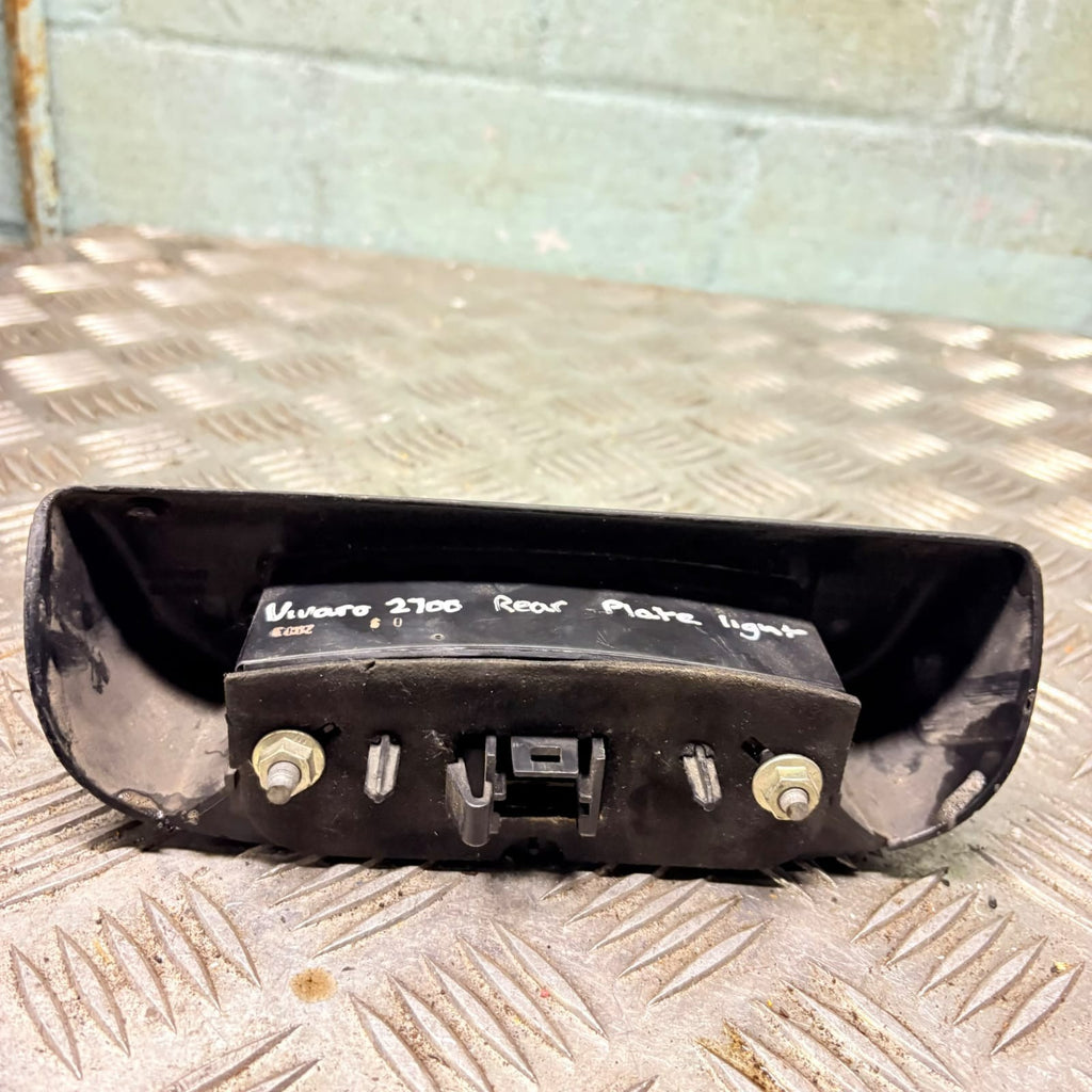 Vauxhall Vivaro/Renault Trafic REAR NUMBER PLATE LIGHT P/N 93854773