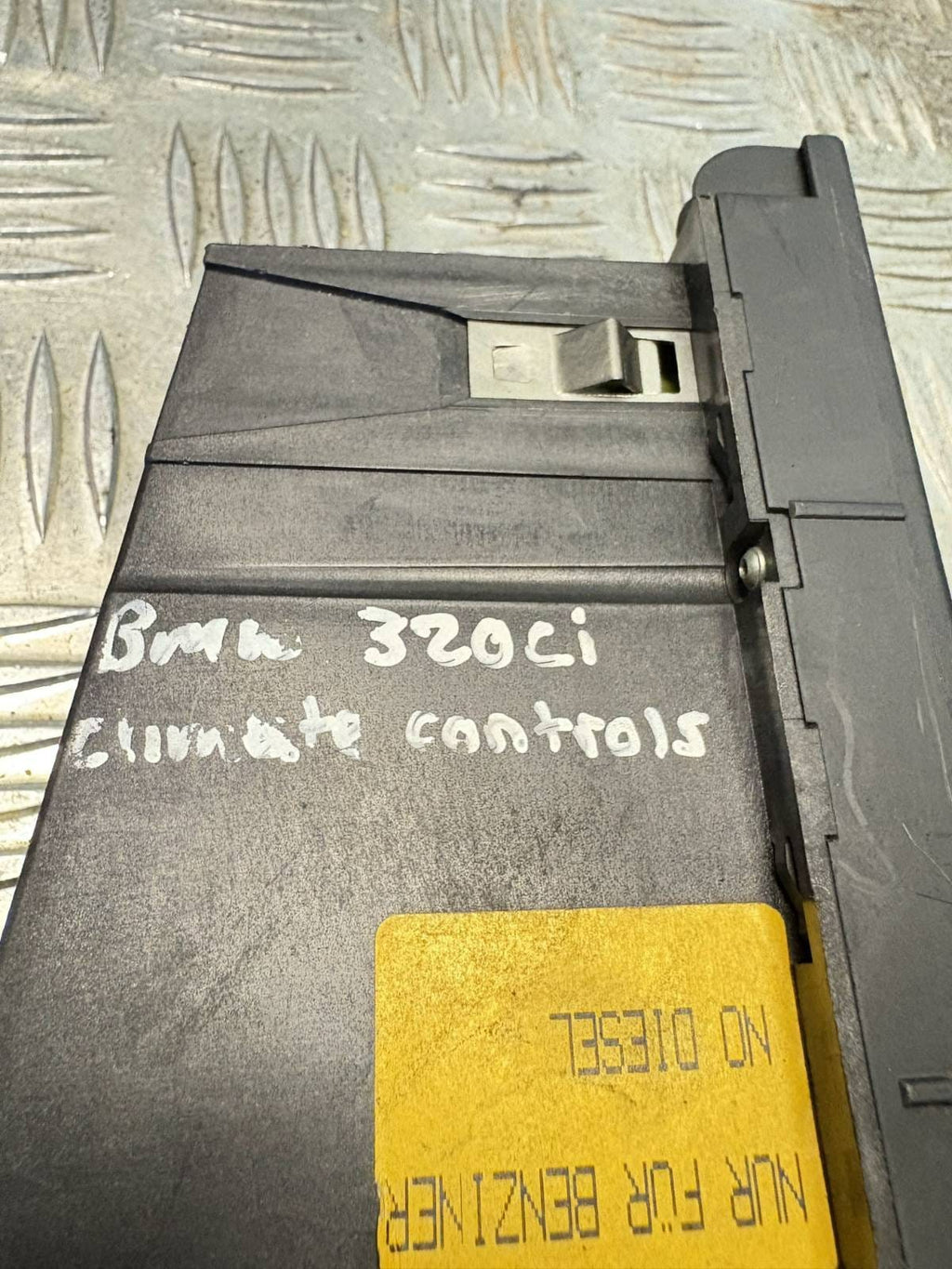 BMW 3 SERIES HEATER CONTROL PANEL 6956319