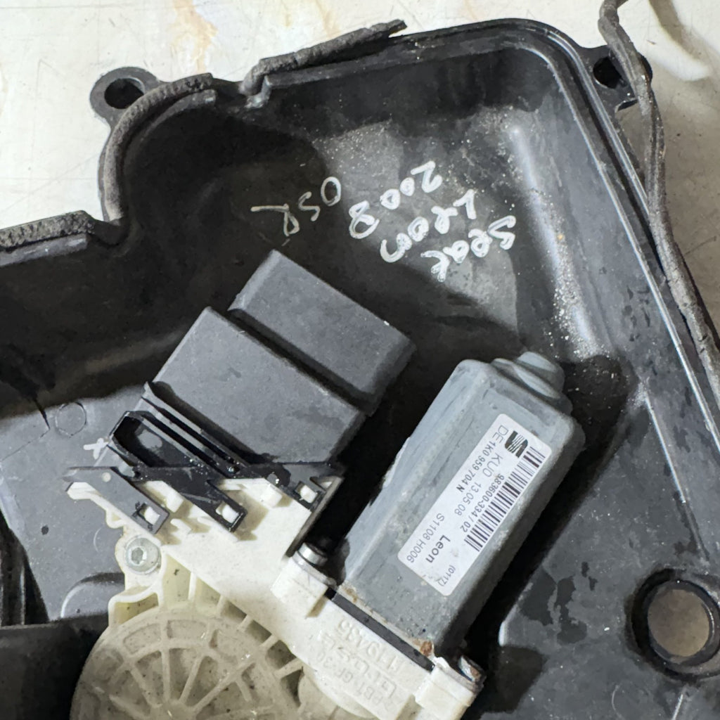 Seat Leon 1P 2005-2012 Rear Right Electric Window Motor Regulator 1K0959704N