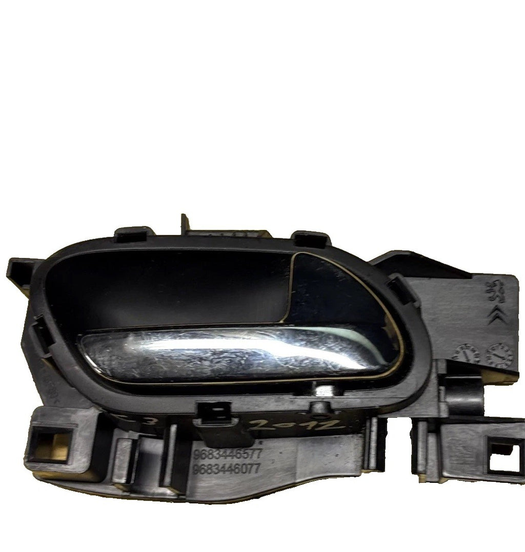 CITROEN C3 DRIVER SIDE REAR INTERIOR DOOR HANDLE 9683446077 2009-2016