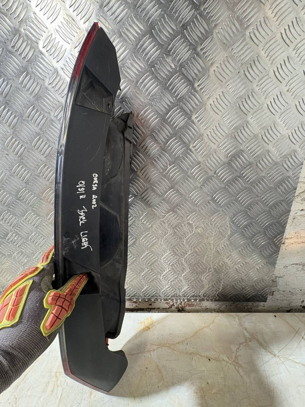 OPEL CORSA 2002 F08, F68 Rear Right Tail Light 09114337 1.7 Diesel 55kw 22727856