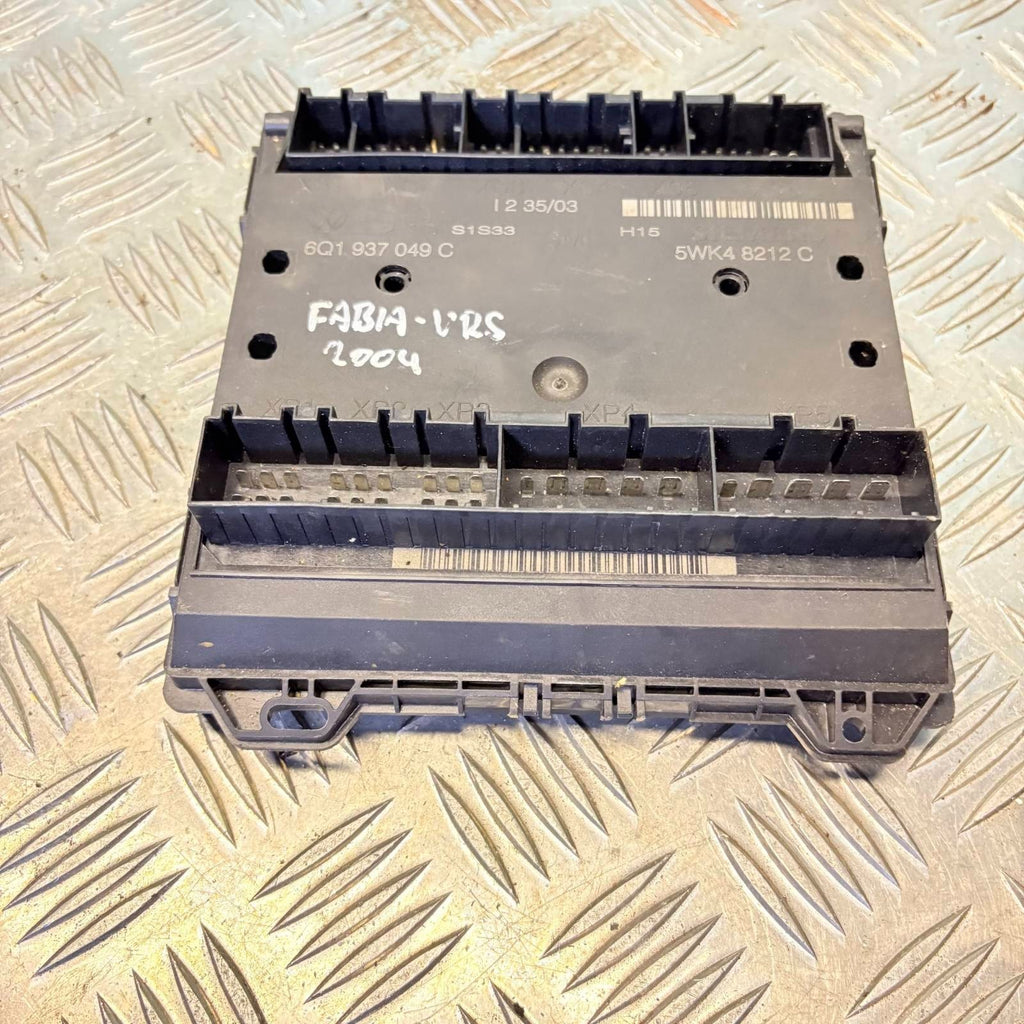 Skoda Fabia VRS 2004 Onboard Power Supply Control Unit 6Q1 937 049 C