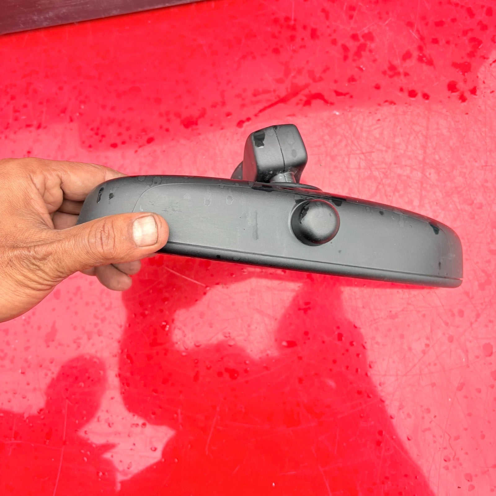 Mini One R50 R53 2001-2006 Interior Rear View Mirror E1 010784 Manual Black