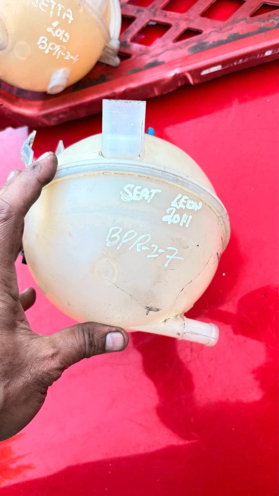 SEAT LEON EXPANSION TANK COOLANT 1K012140A 2011