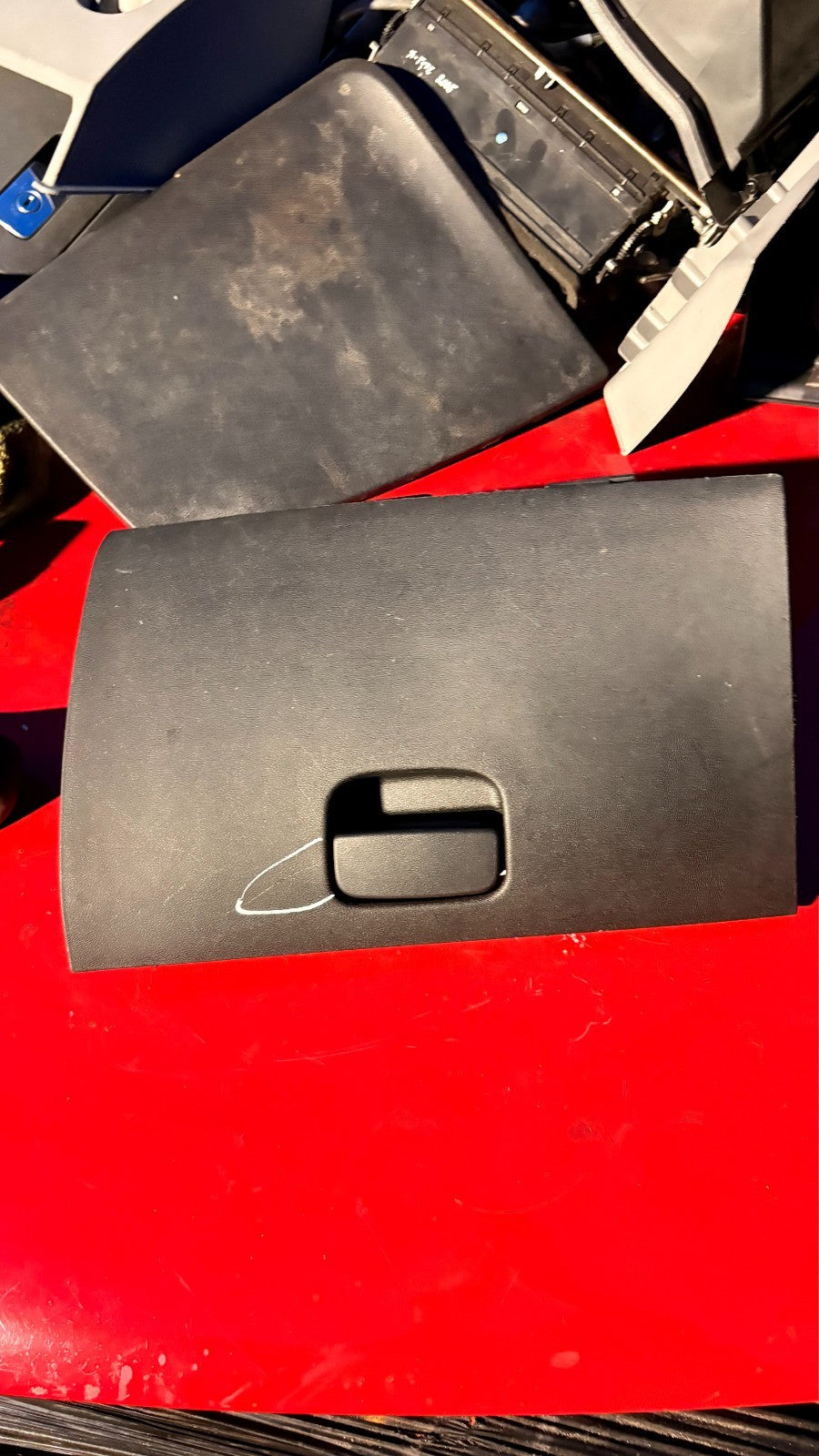 Fiat Grande Punto 2011 Glovebox Storage Compartment Assembly Door + Latch