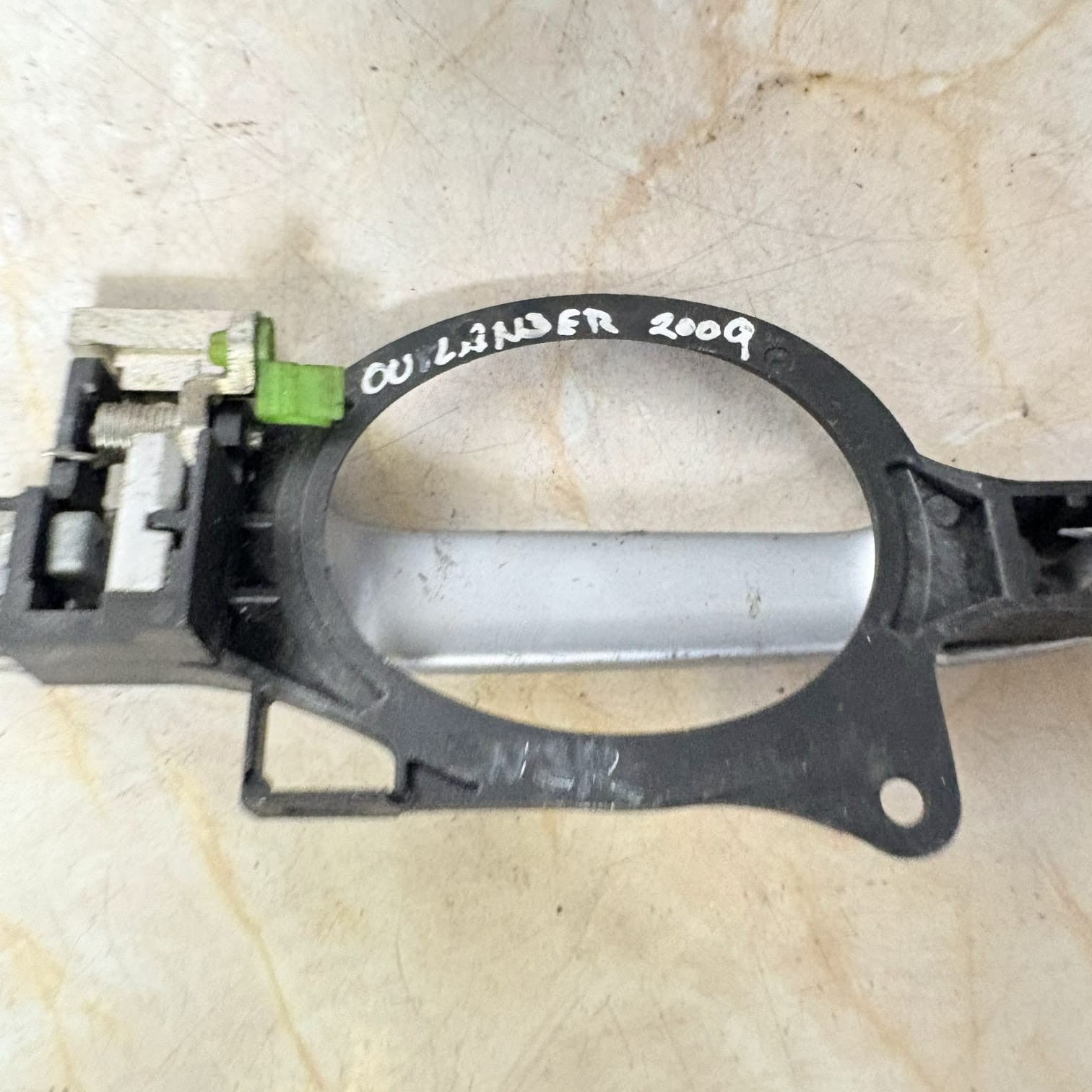 Mitsubishi Outlander ZG/ZH Rear LH Exterior Handle Silver 2006-2012 5716A013HA