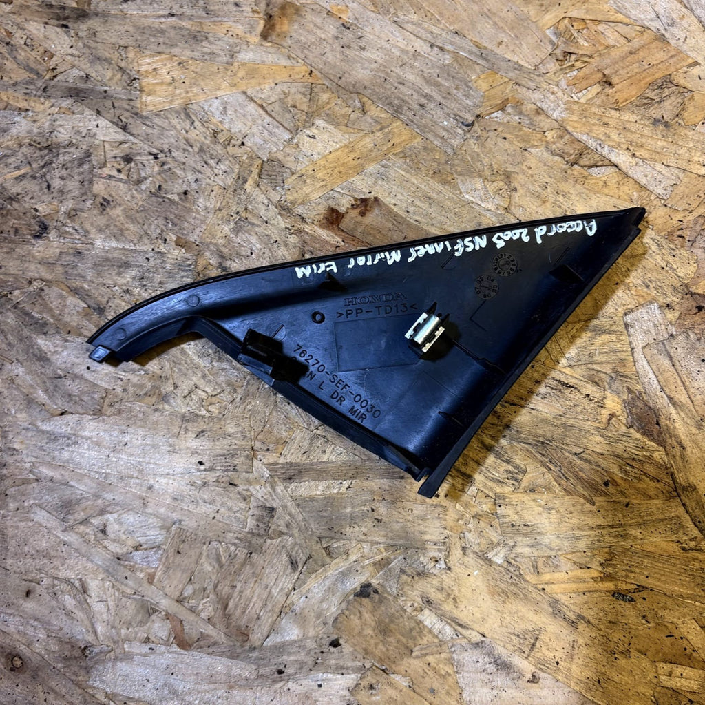 HONDA ACCORD MK7 2003 PASSENGER FRONT DOOR TRIM 76270-SEF-0030