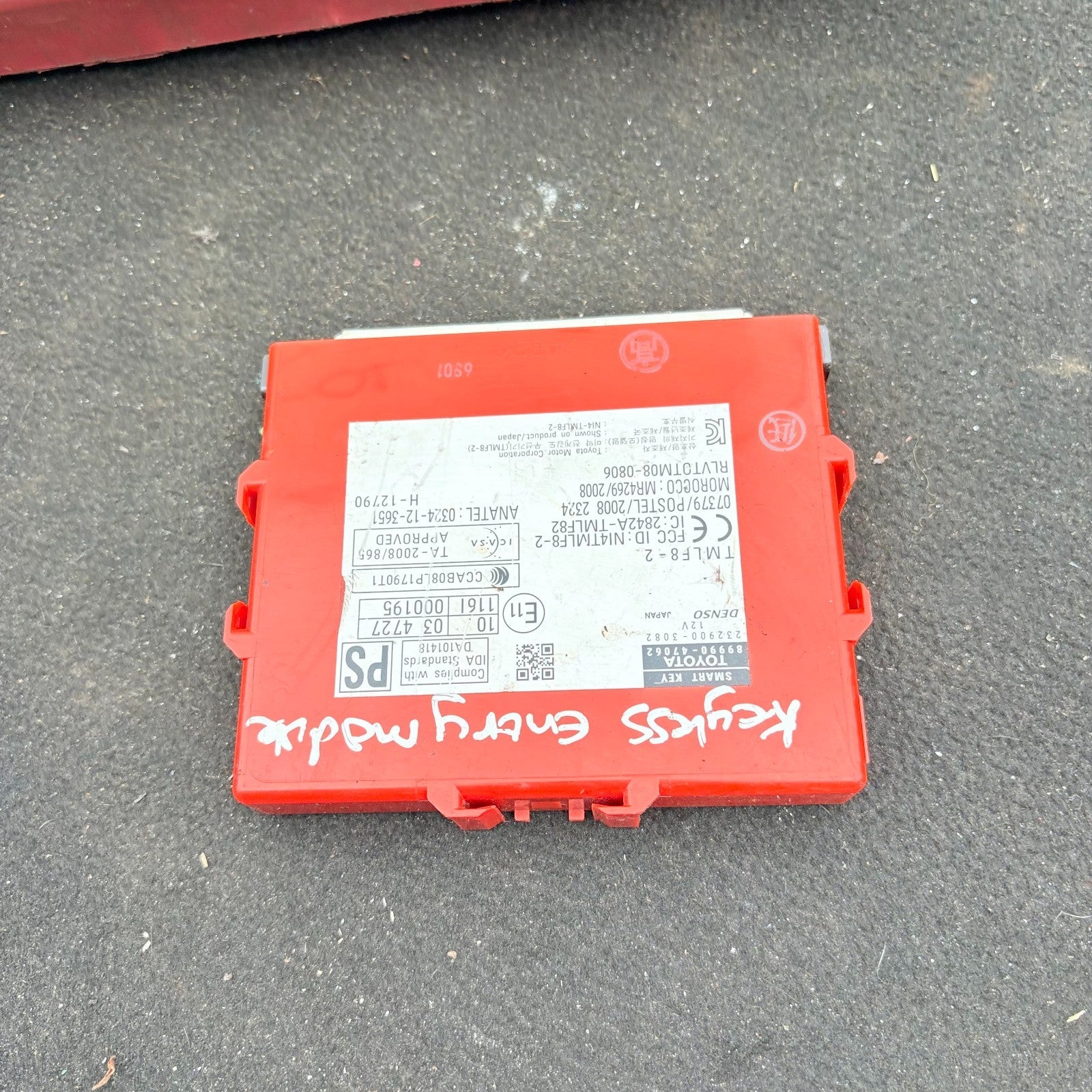 Toyota Keyless Control Unit 232900-3082