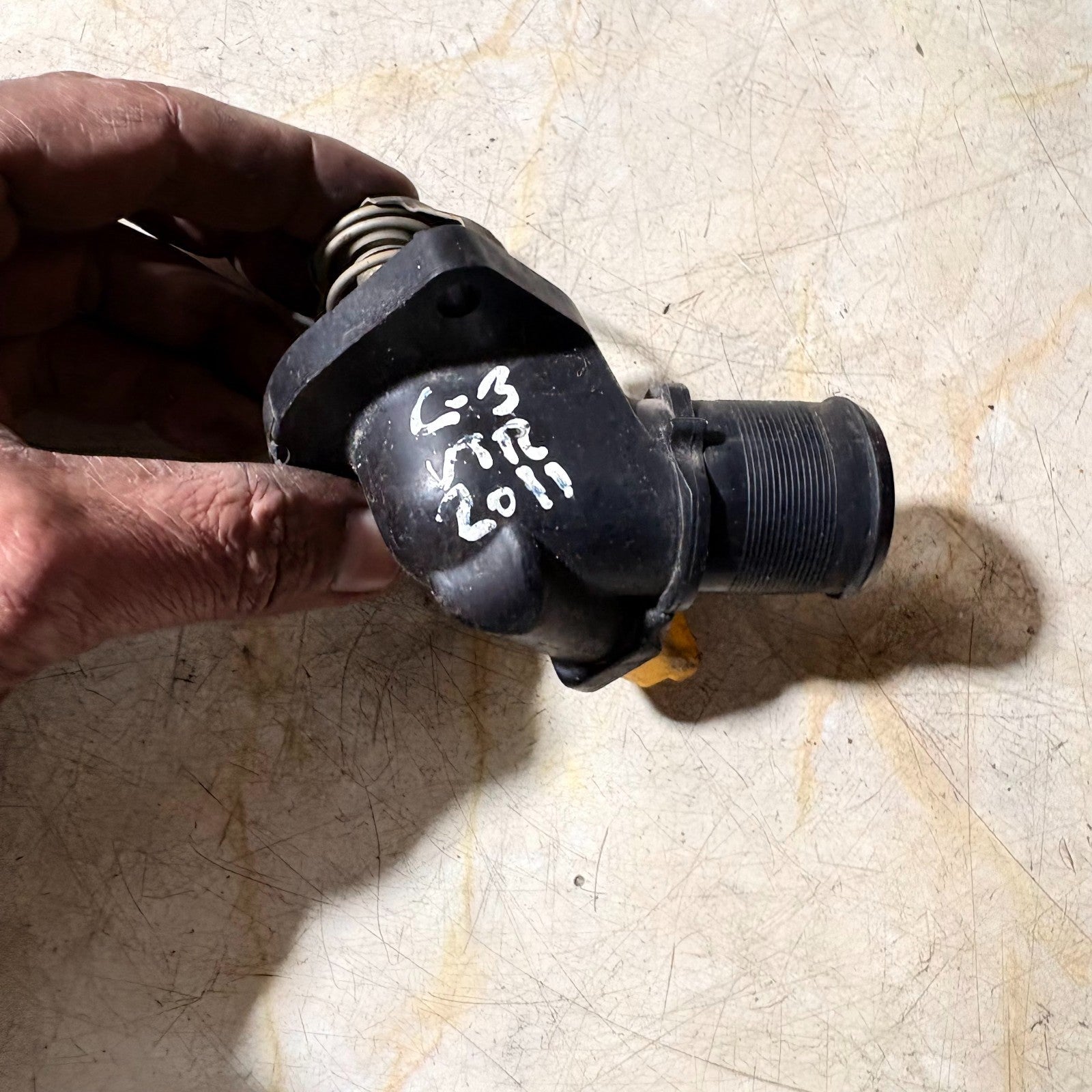 2011 CITROEN C3 THERMOSTAT HOUSING 9650926280