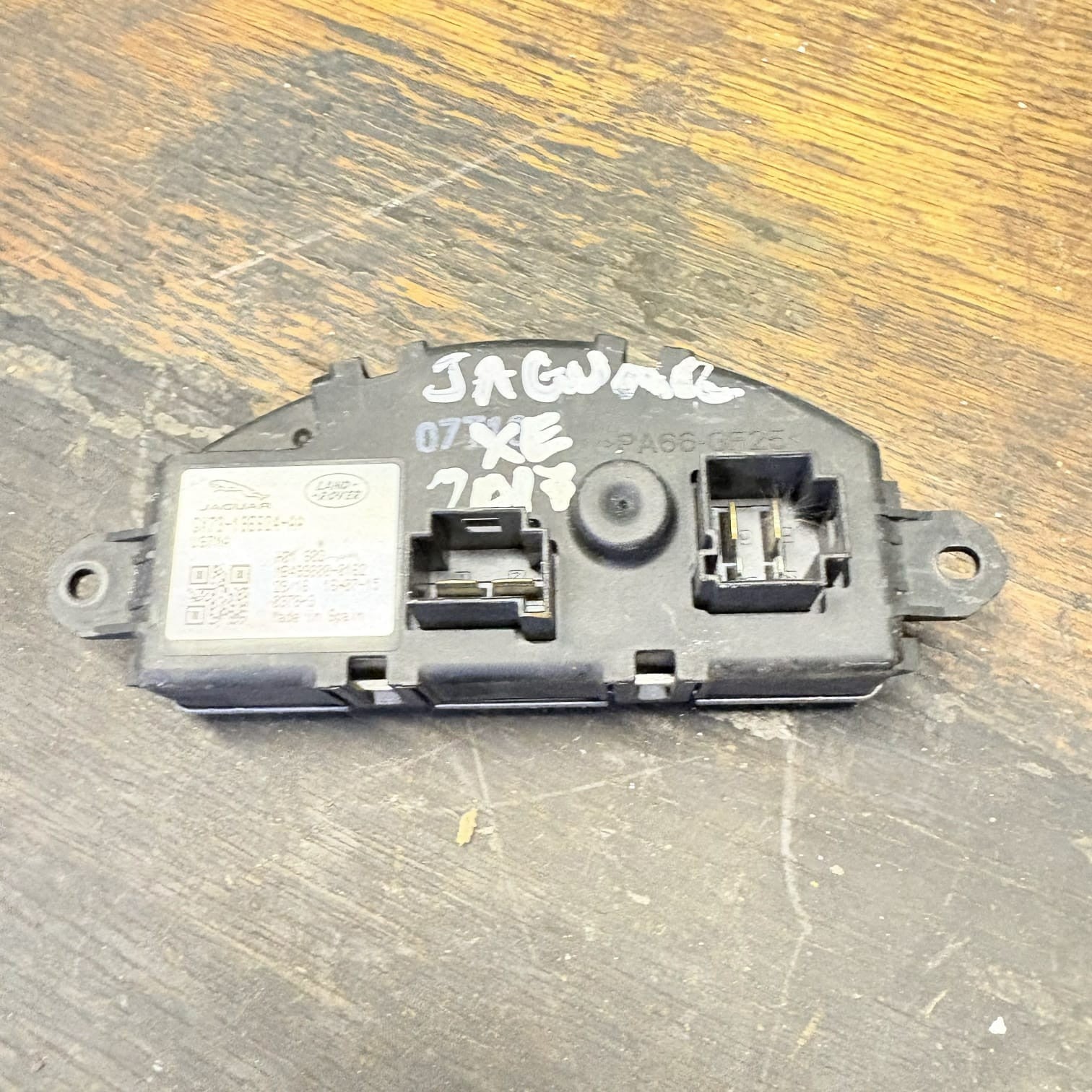 JAGUAR XF X260 2.0 DIESEL HEATER BLOWER FAN MOTOR RESISTOR 2017 GX73-19E624-AA