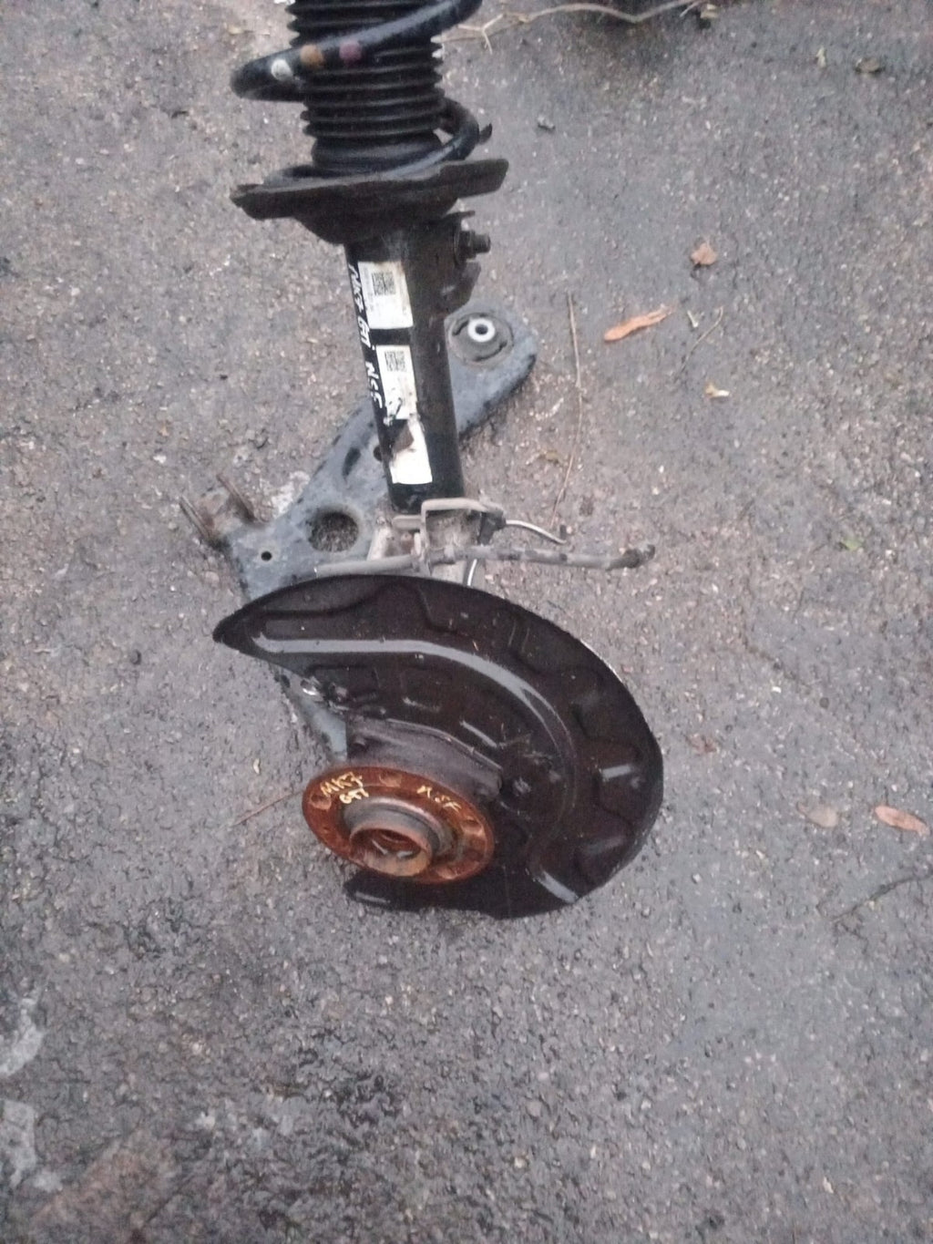 13-19 VOLKSWAGEN GOLF MK7 GTI GTD PASSENGER SIDE SUSPENSION LEG 5Q0412031FN