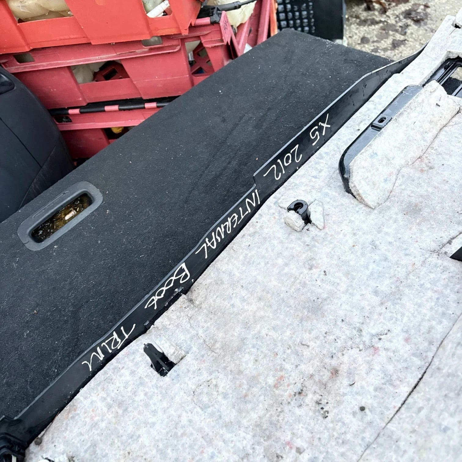 BMW X5 E70 Tailgate Lower Trim Panel 7149636 2010-2013