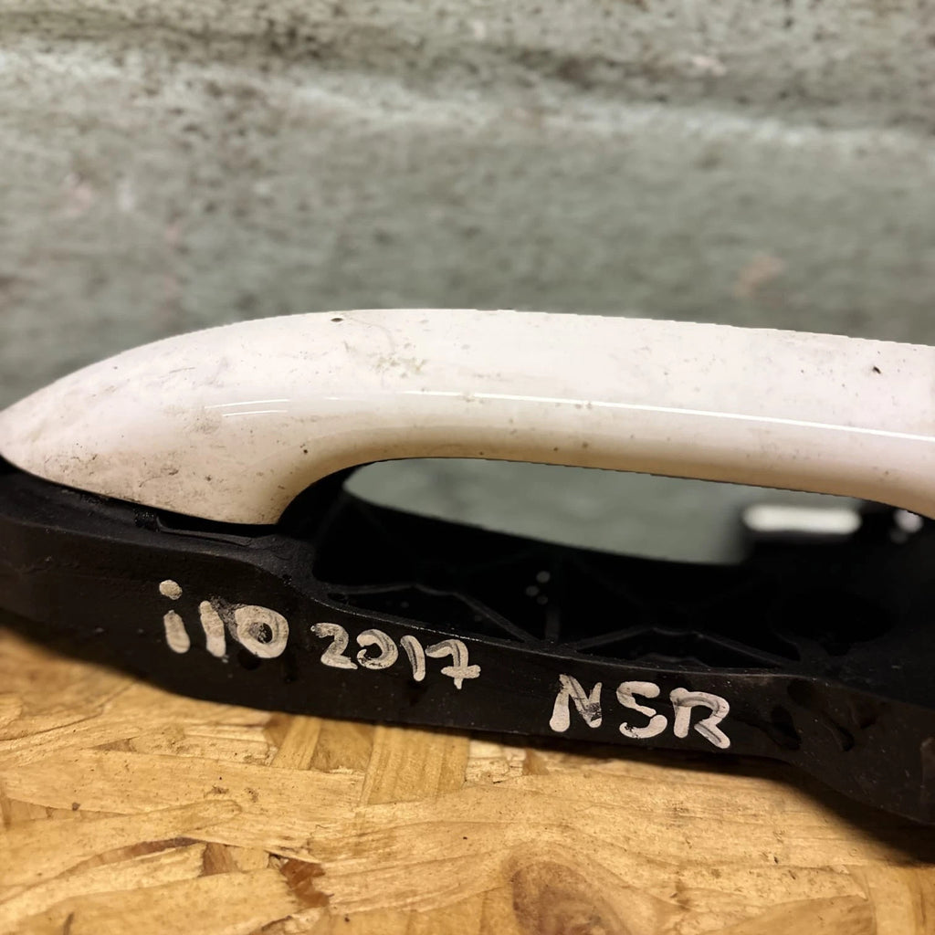 Hyundai i10 2013-2019 Rear Left Exterior Door Handle White 82661B9011