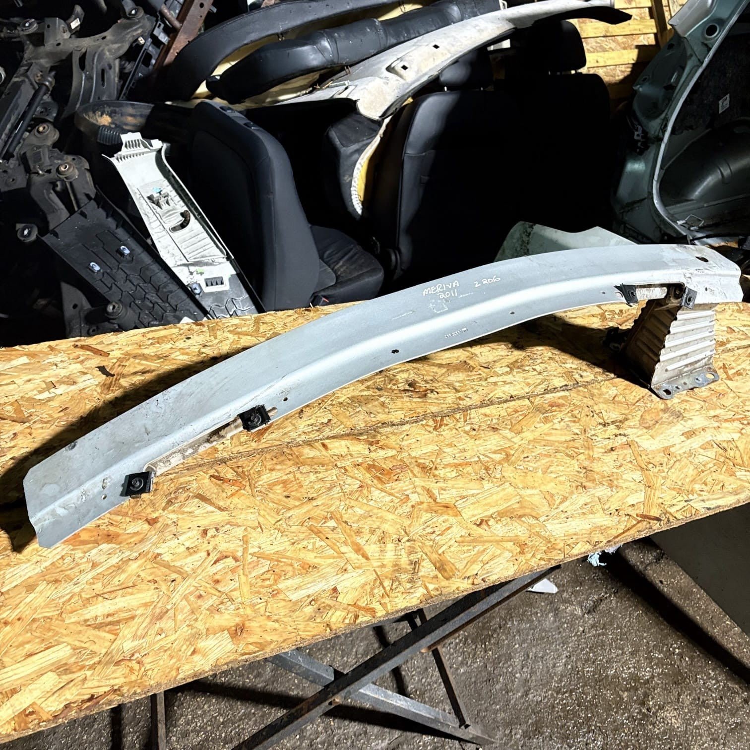 Vauxhall Meriva B Front Bumper Reinforcement Bar 2011 13267890