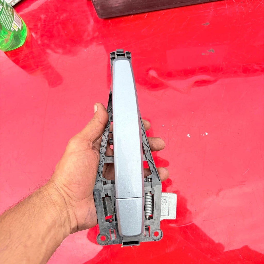 Vauxhall/Opel Astra H Caravan 2004-2010 Rear Left Outside Door Handle Silver